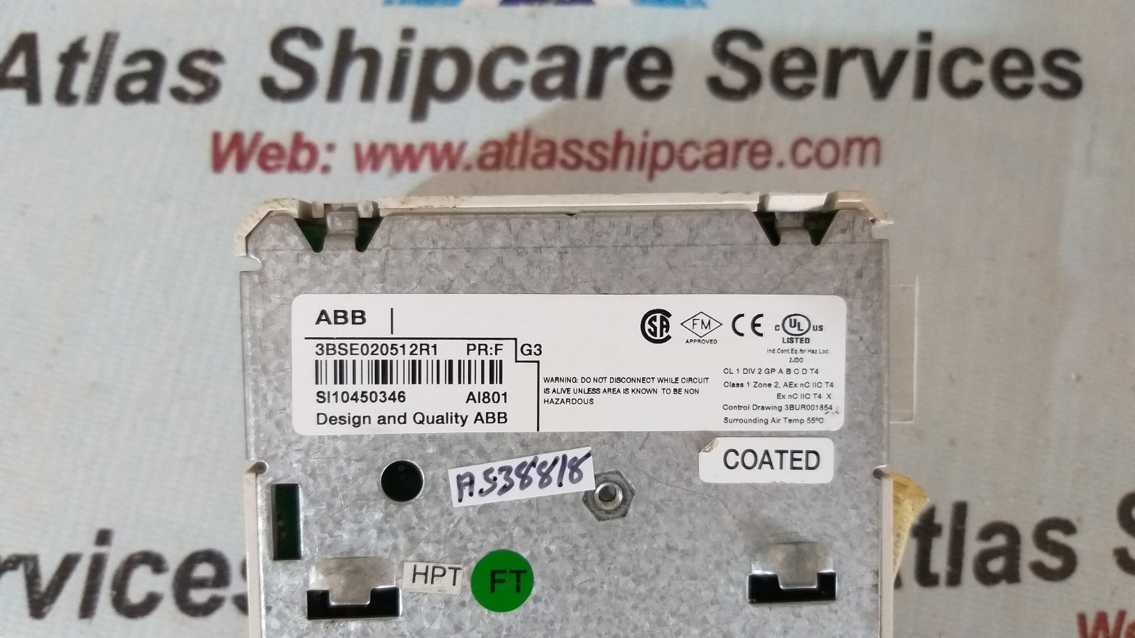Abb AI801 3BSE02512R1 Analog Input Module