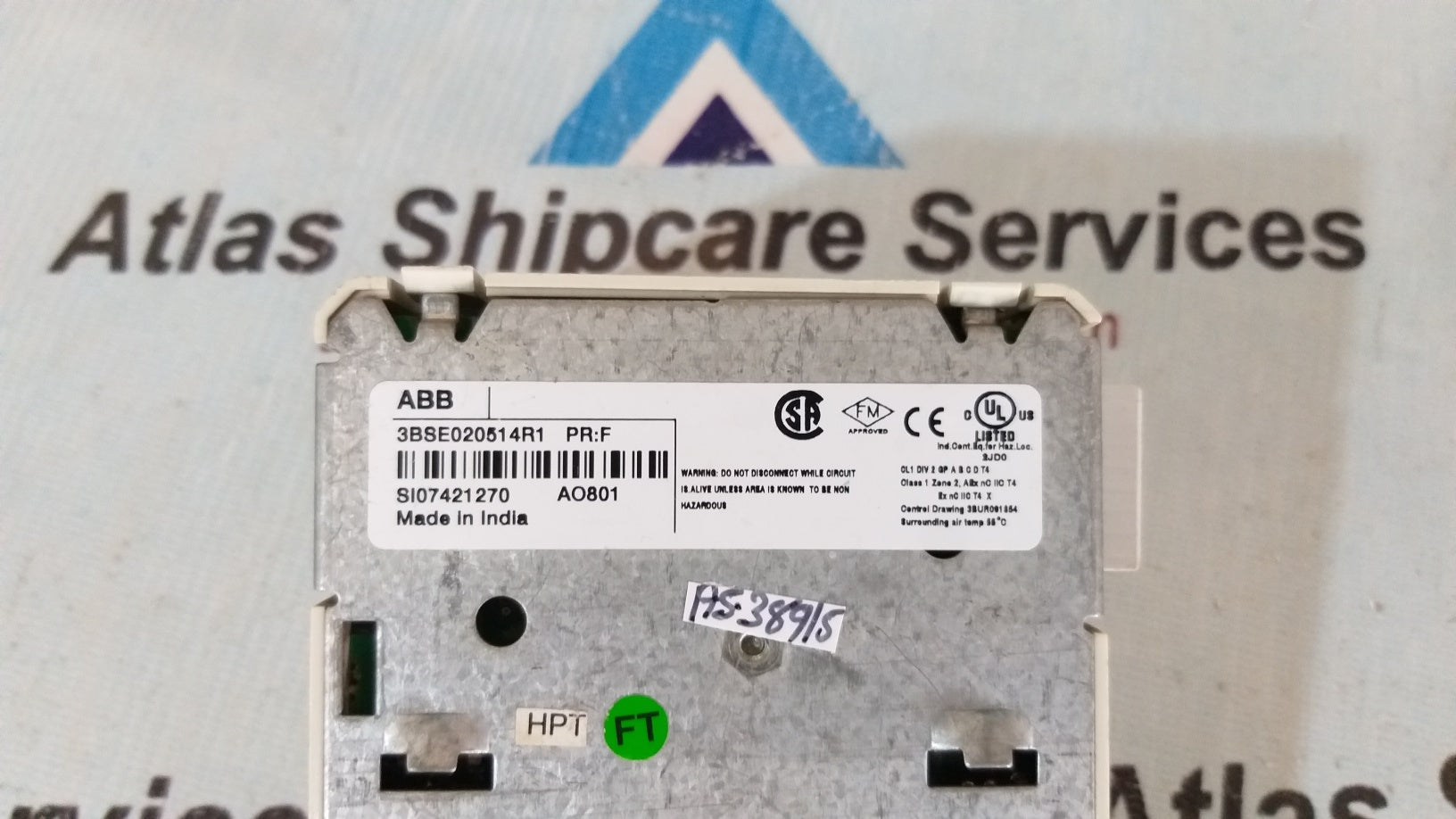 Abb AO801 3BSE020514R1 Analog Output Module
