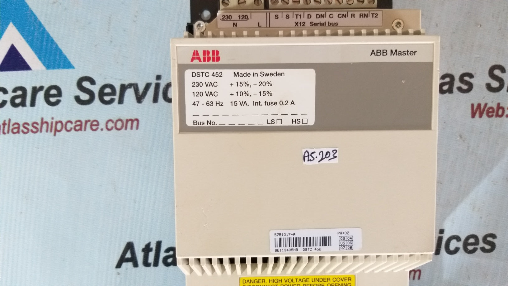 Abb DSTC 452 Master FSK-Modem&nbsp;5751017-A&nbsp;