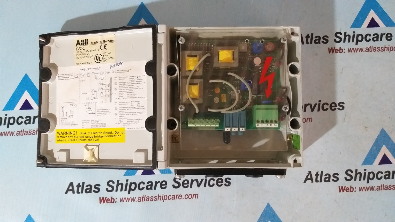 Abb TVOC Arc Guard System 1SFA 663 002-A