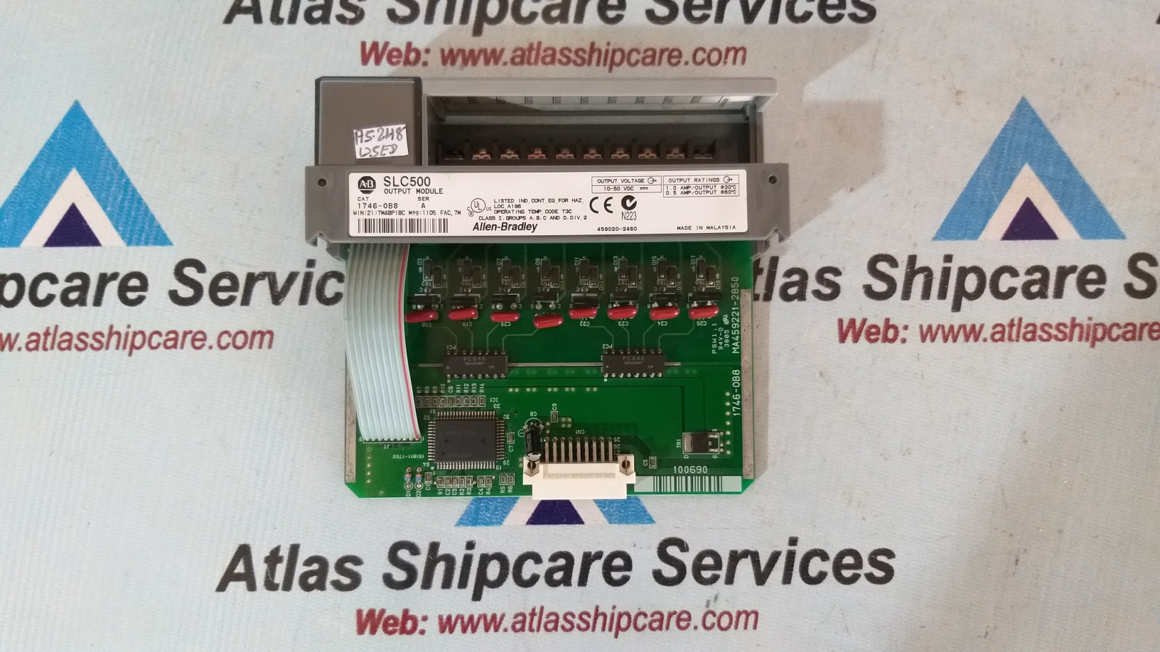 Allen-Bradley 1746-0B8 Ser.A SLC 500 Output Module