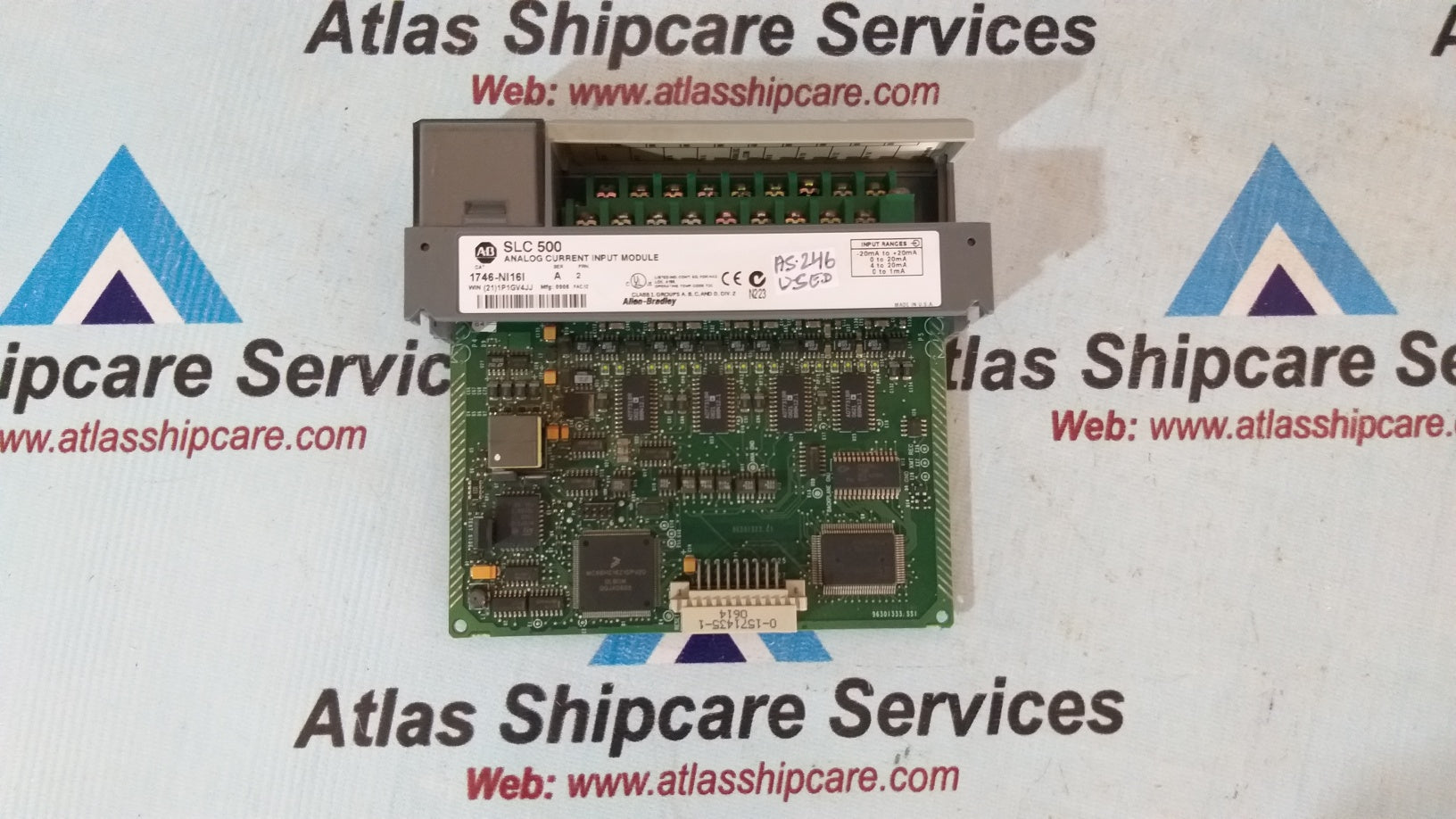 Allen-Bradley 1746-NI16I Ser.A SLC 500 Analog Current Input Module ...