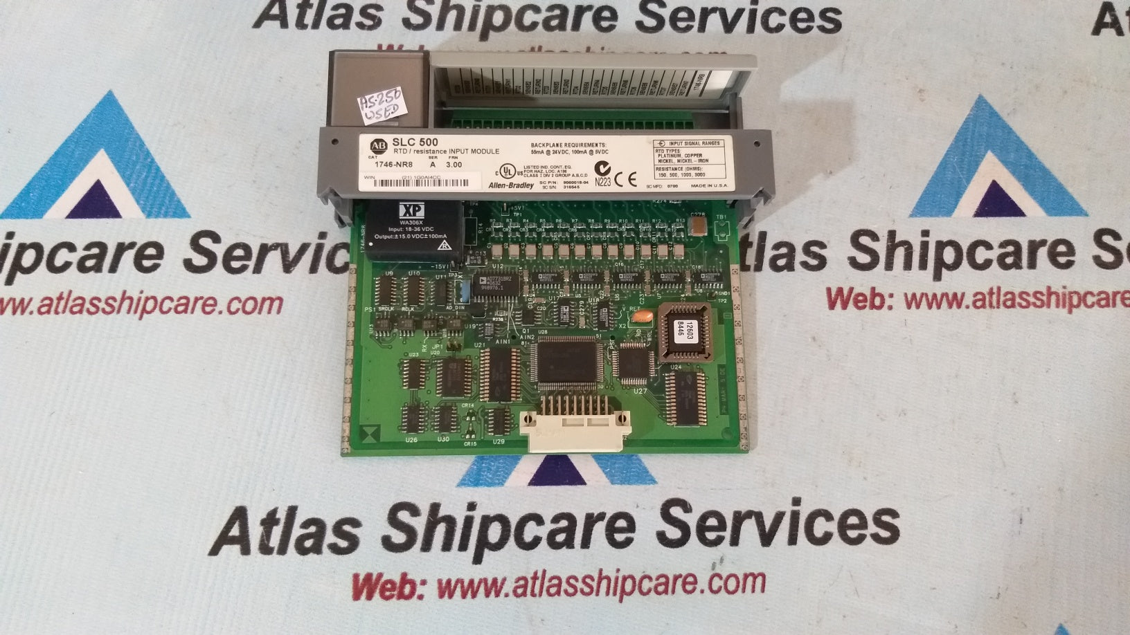 Allen-Bradley 1746-NR8 Slc 500 Rtd/Resistance Input Module&nbsp;Ser.A