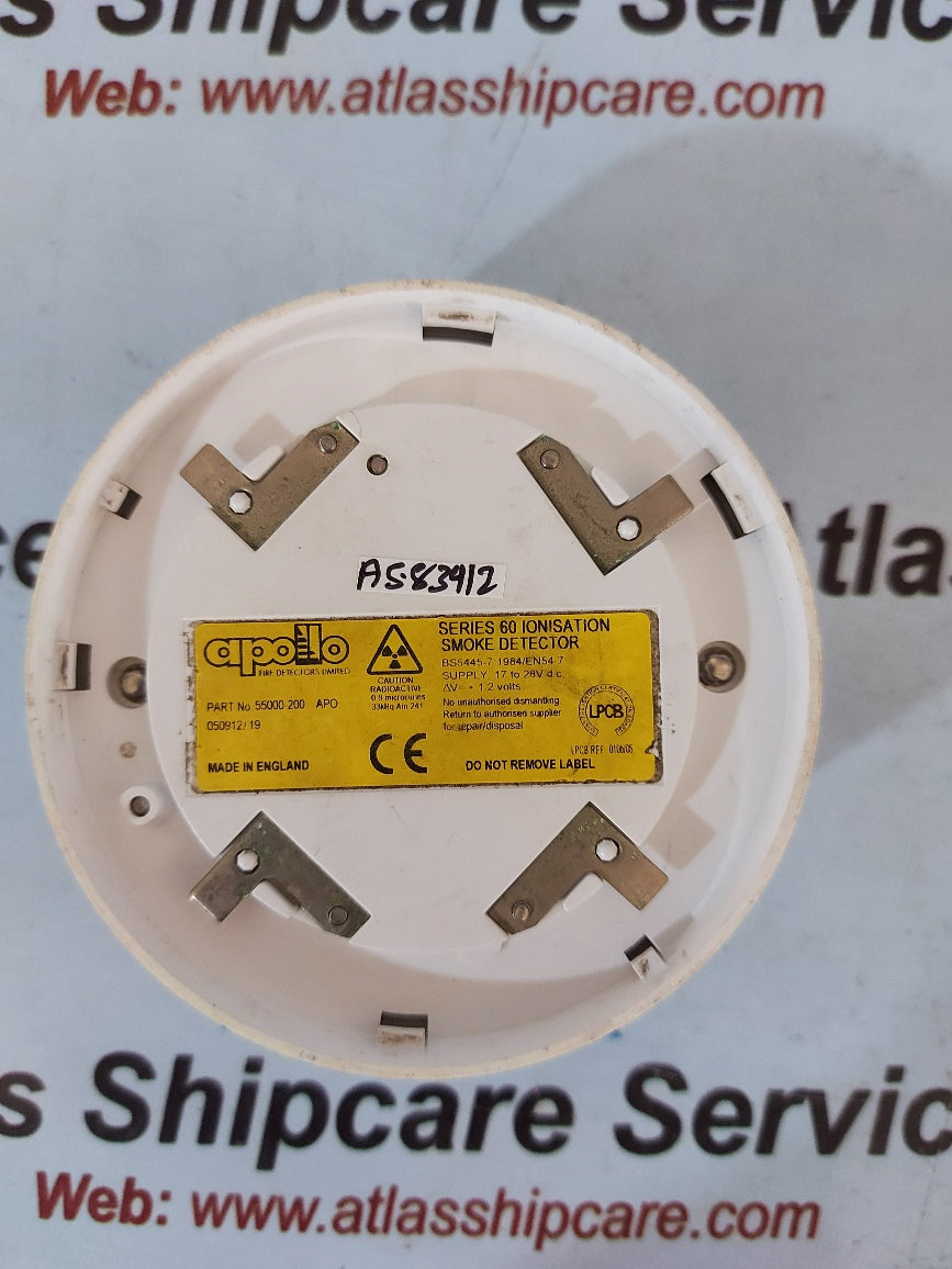 Apollo 55000-200 APO Series 60 Ionisation Smoke Detector