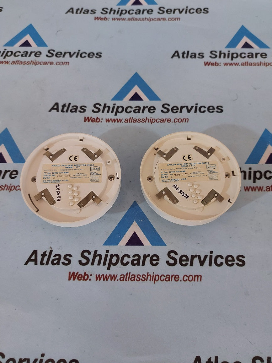 Apollo 55000-420 MAR XP95 Heat Detector EN54-5