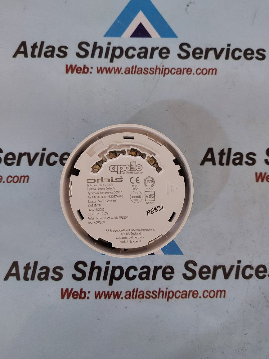 Apollo Orbis ORB-OP-52027-APO Intrinsically Safe Optical Smoke Detector