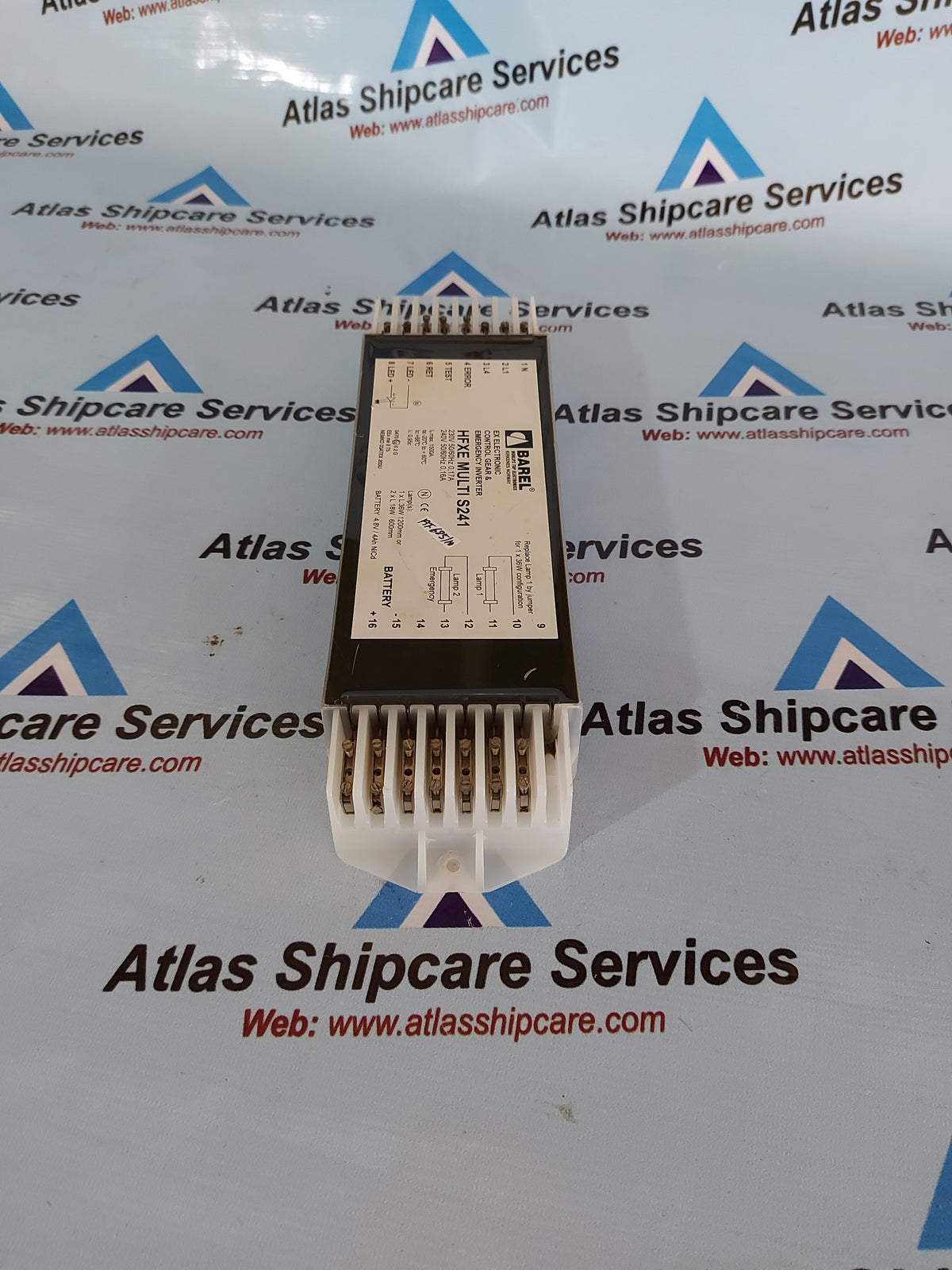 BAREL HFXE MULTI S241 EX ELECTRONIC CONTROL GEAR & EMERGENCY INVERTER