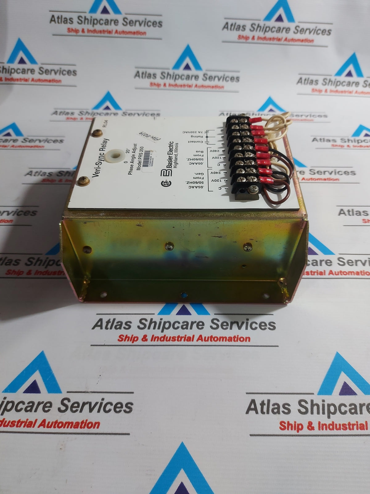 BASLER ELECTRIC PRS 250 VERI-SYNC RELAY 7A 250VAC