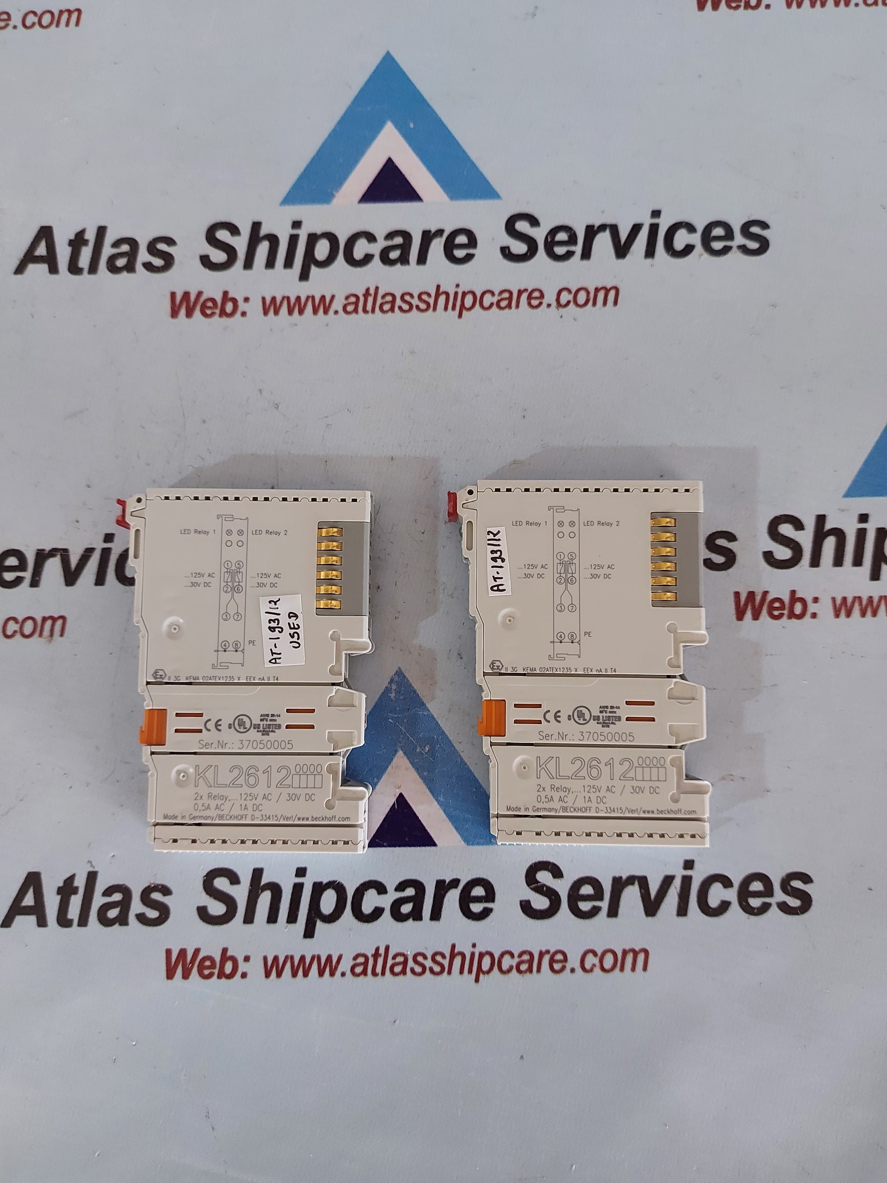 Beckhoff KL2612 2-Channel Relay Output Terminal