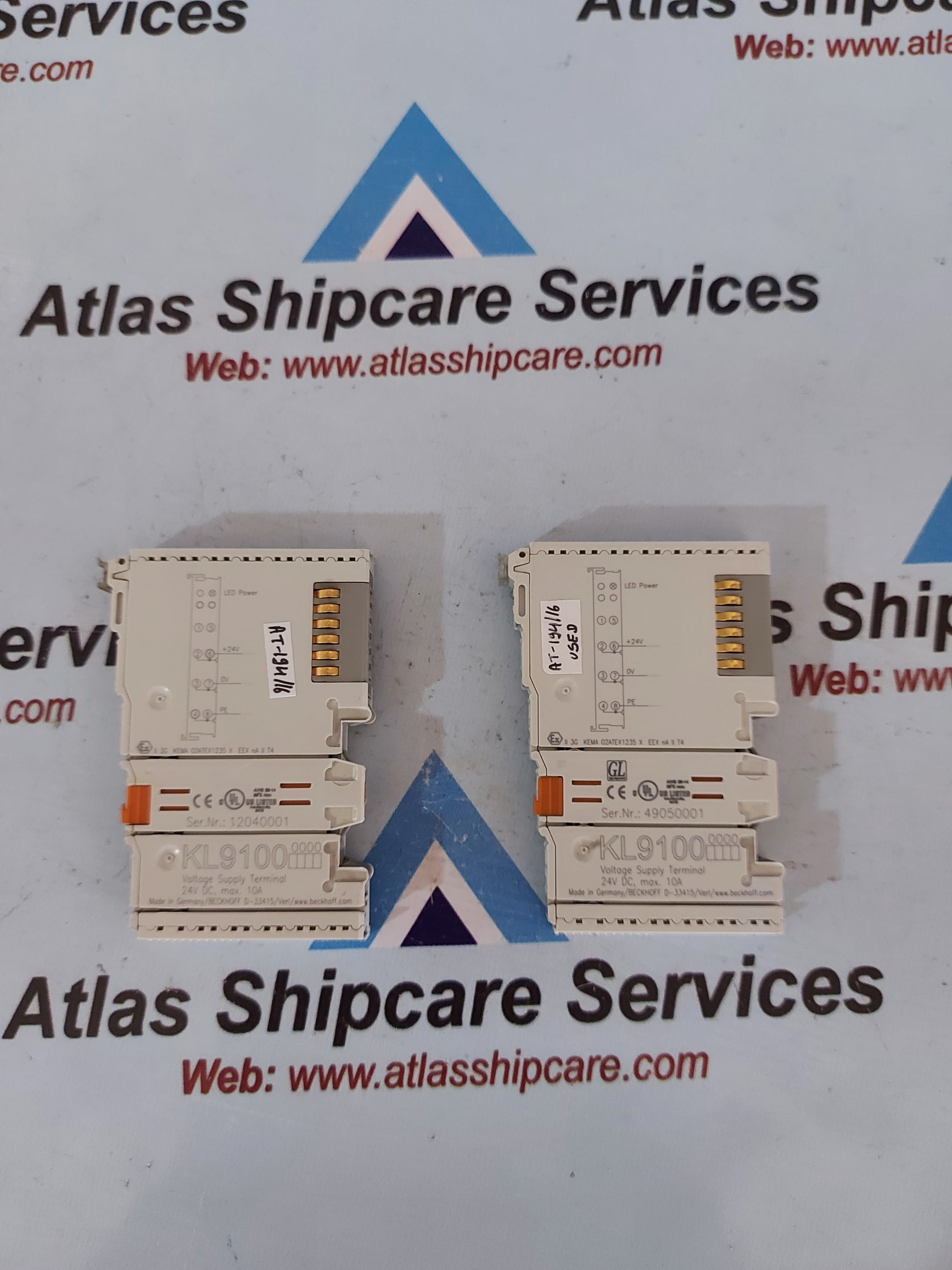 Beckhoff KL9100 Potential Supply Terminal 24Vdc