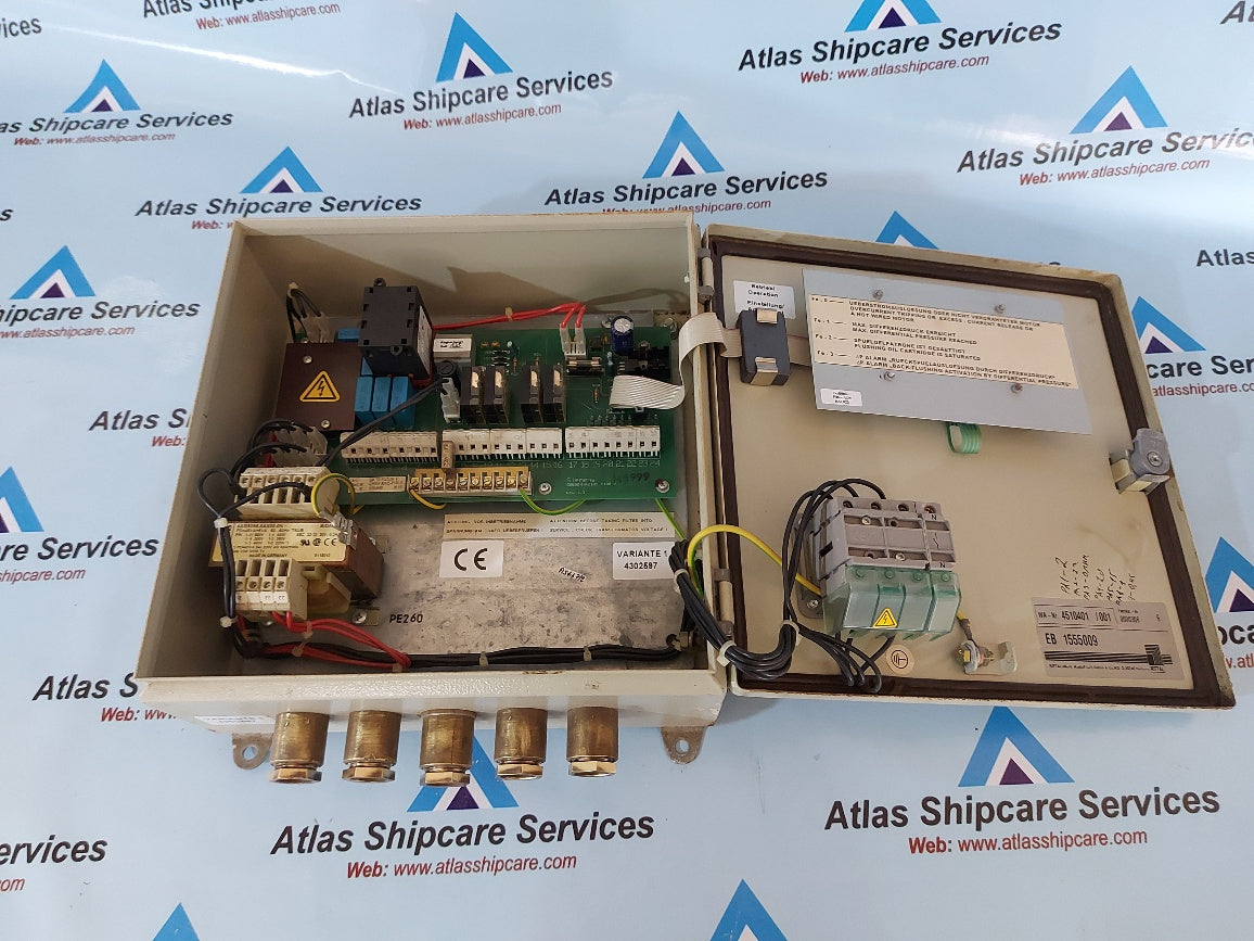 Boll & Kirch Fuel Oil Automatic Filter Controller