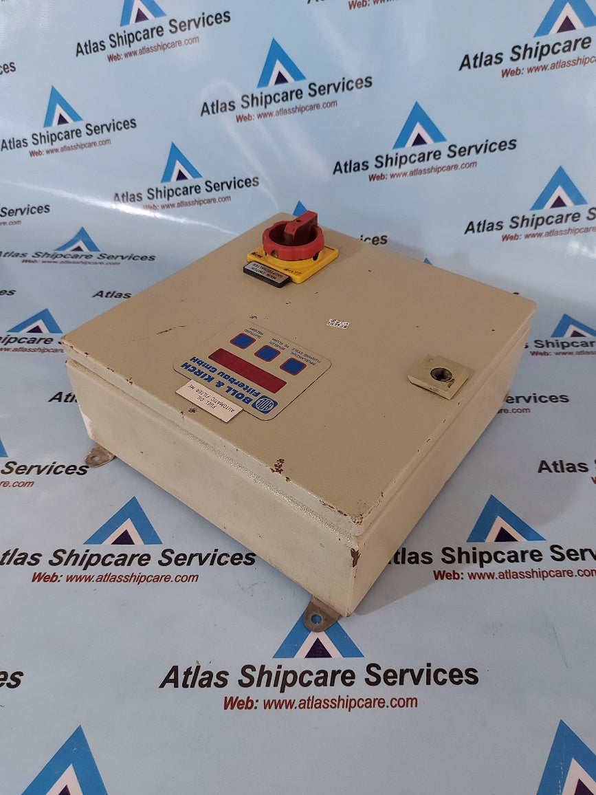 Boll & Kirch Fuel Oil Automatic Filter Controller
