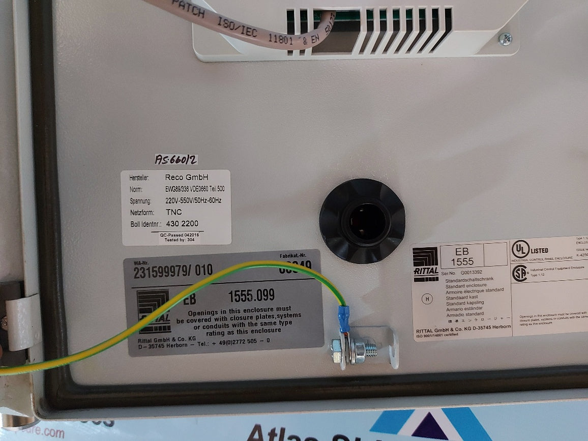 Bollfilter Protection System BK2200 Control Panel