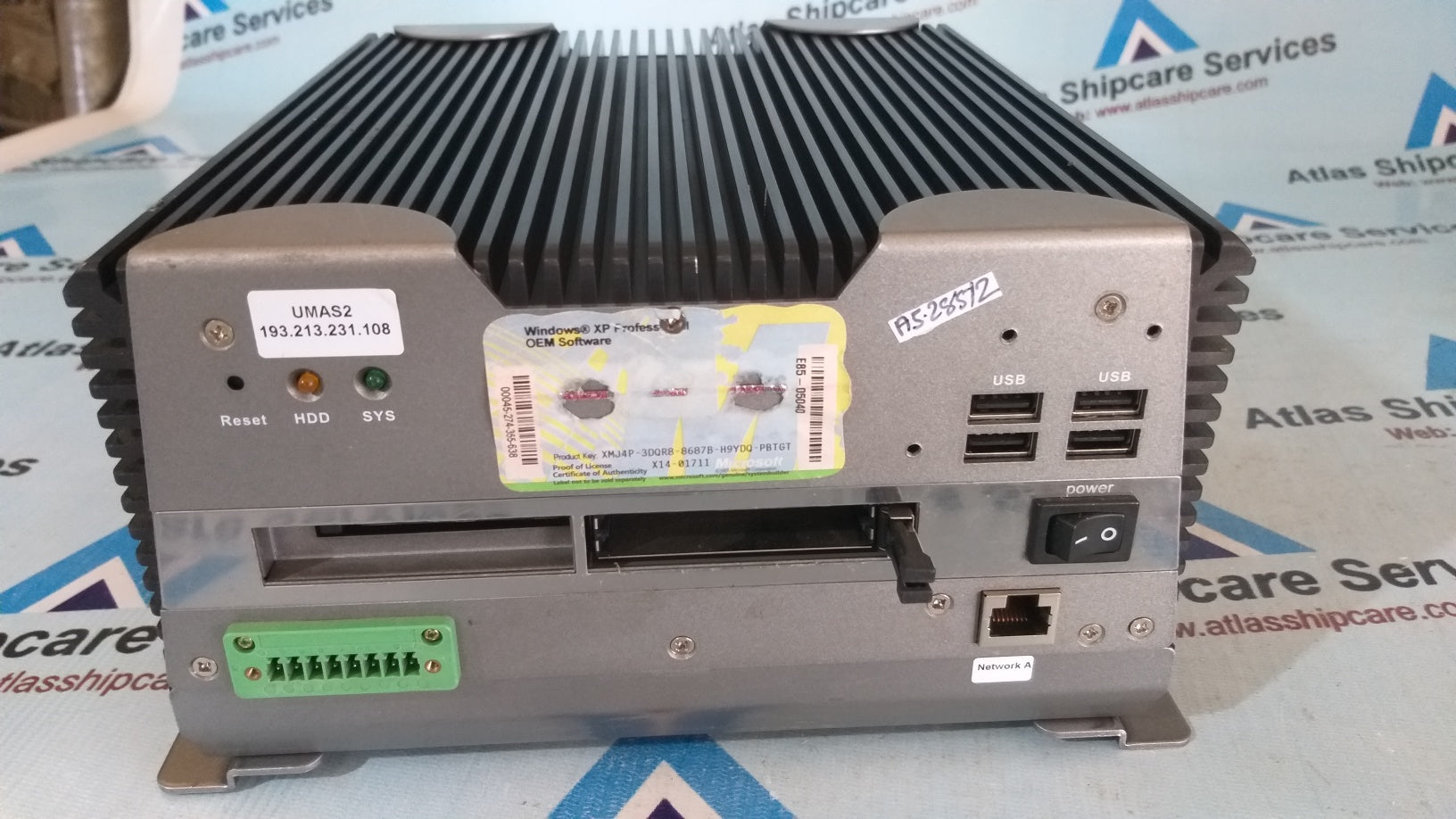Boxer A6100M Fanless Embedded Box Pc With Windows XP Professional OEM Software