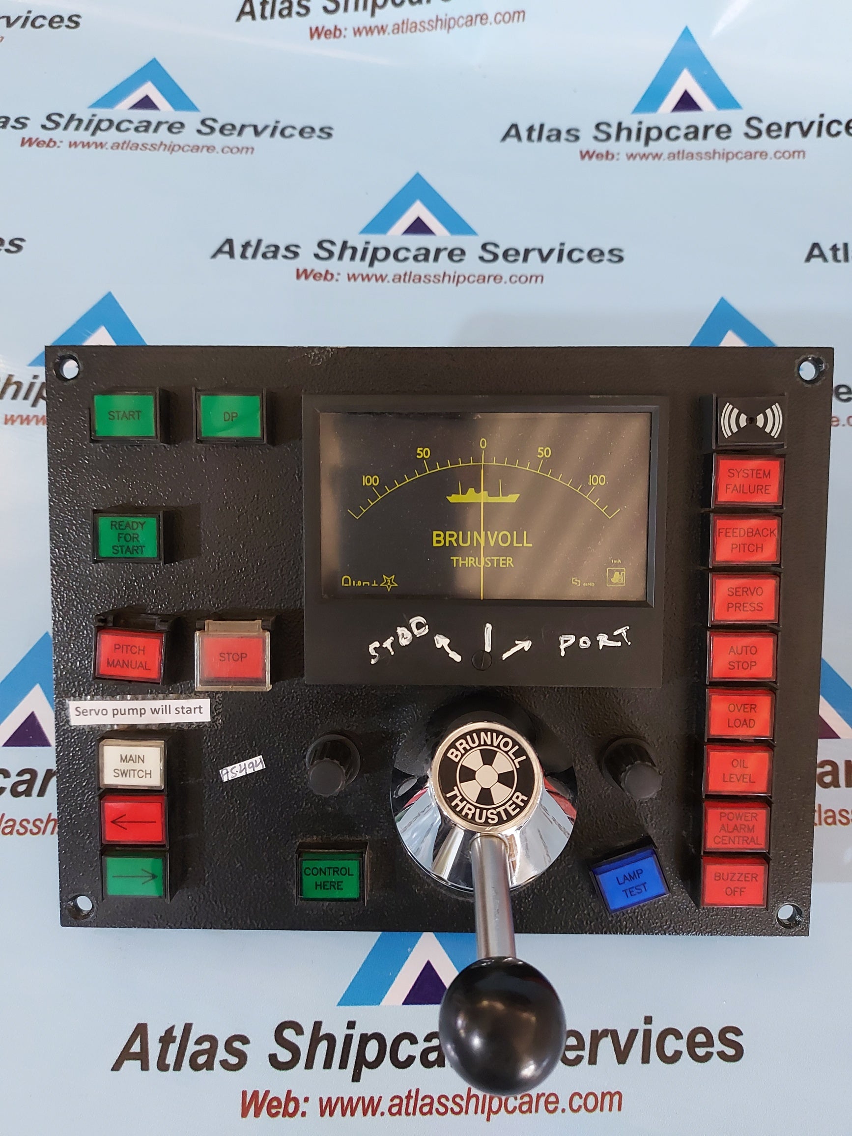 Brunvoll Thruster Remote Control & Monitoring System – Atlas Shipcare ...