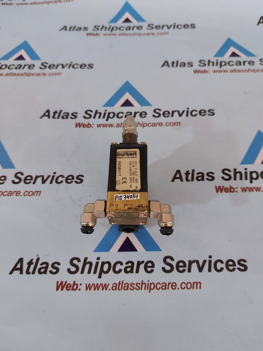 Burkert 0311 E 2,0 NBR MS Solenoid Valve