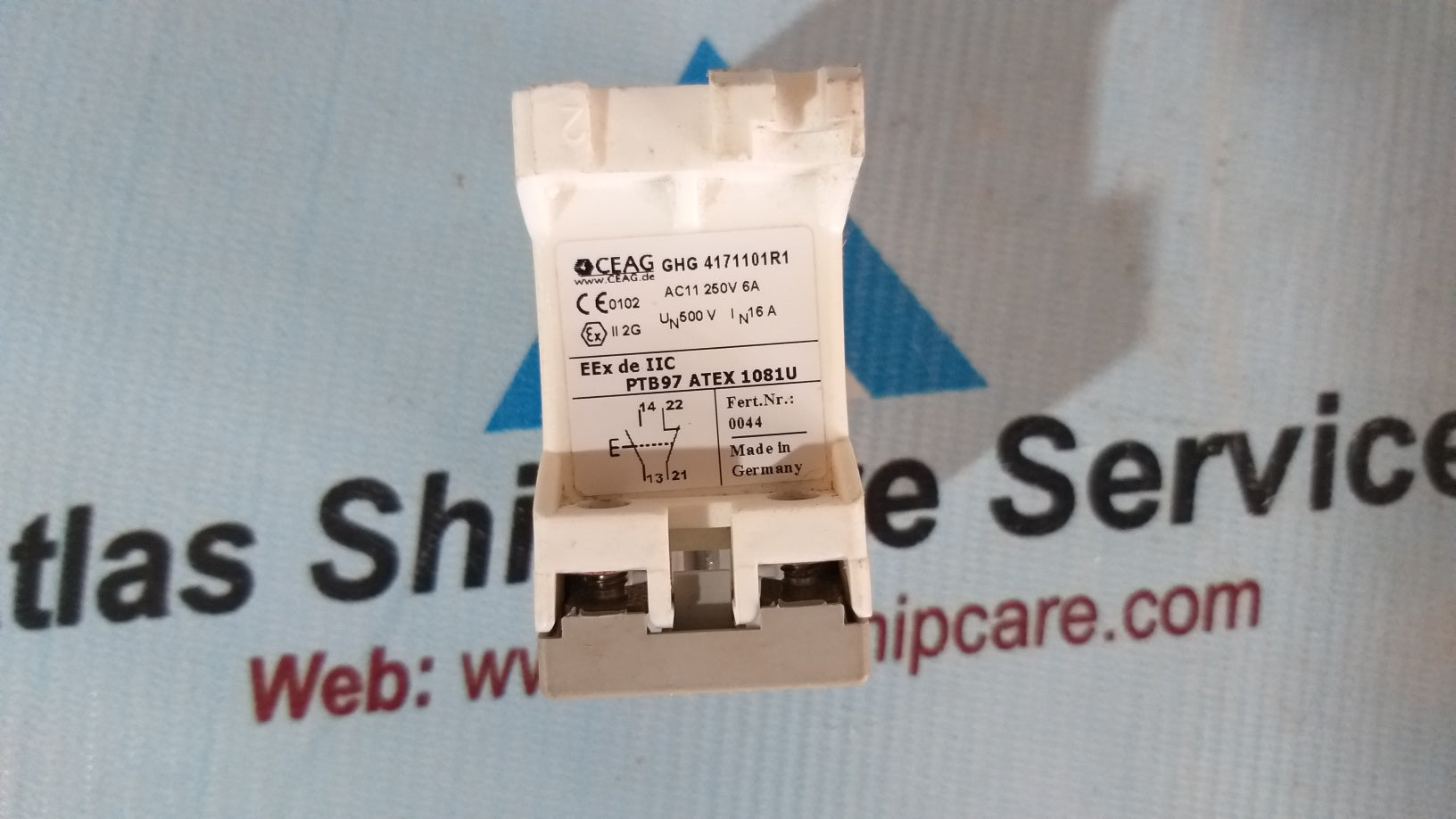 Cooper Crouse-Hinds GHG 4171101R1 Push Button Switch