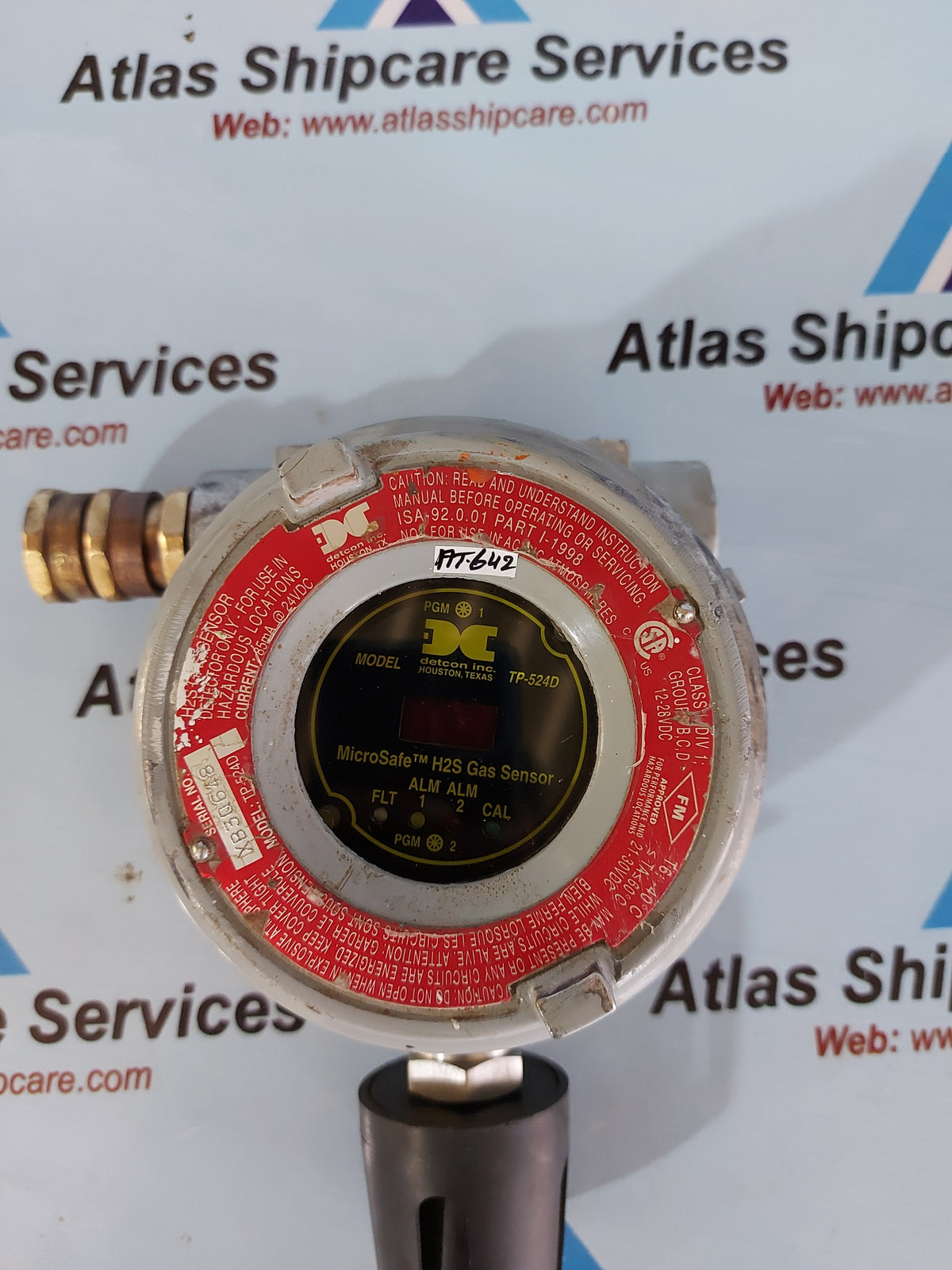 DETCON TP-524D MICROSAFE H2S GAS SENSOR