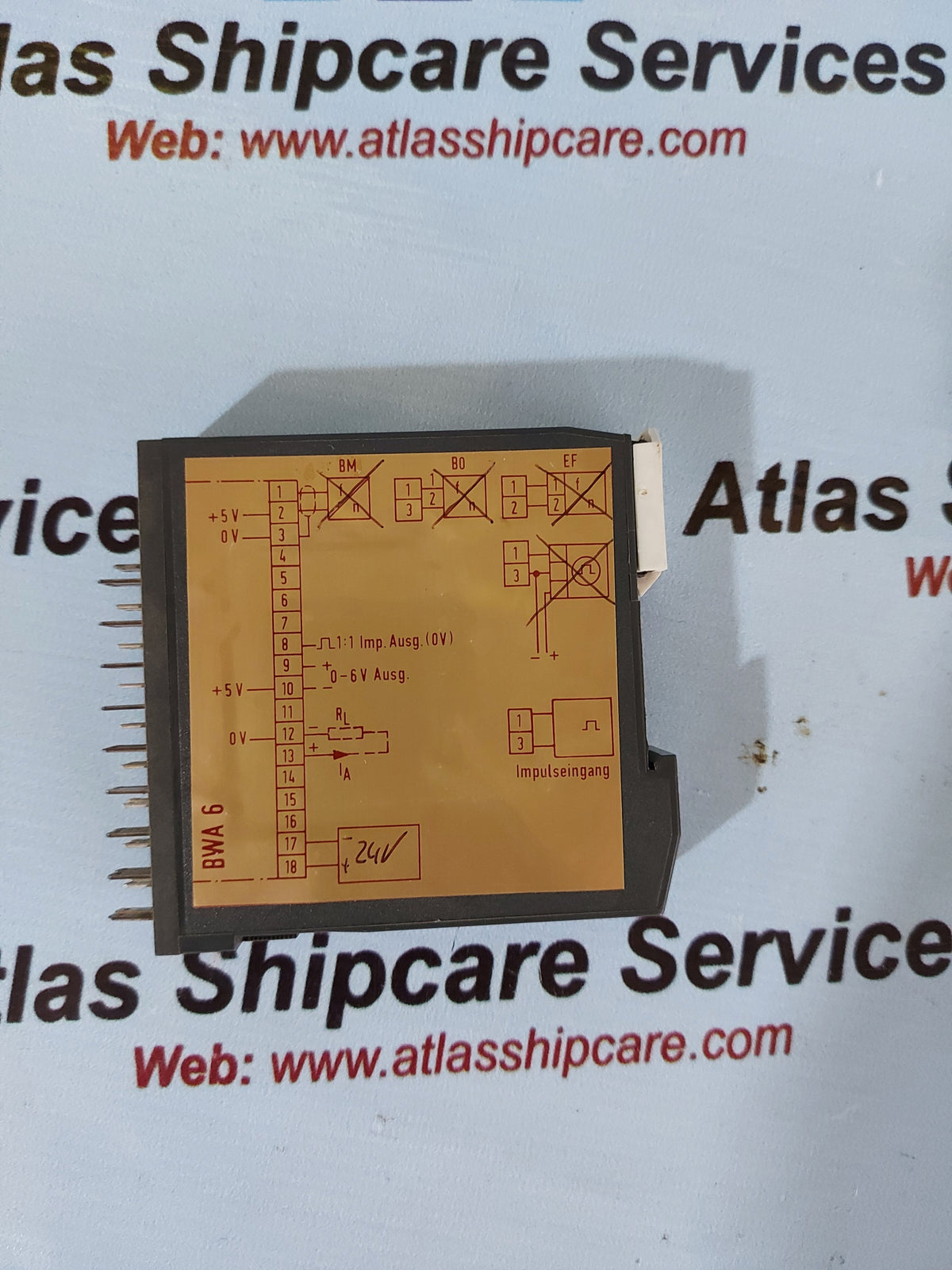 DEUTA WERKE BWA6IYN OUTPUT RELAY