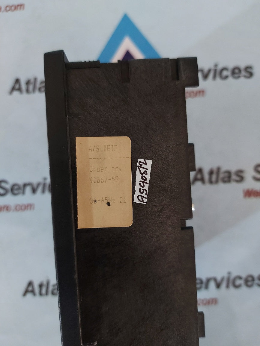 Deif 2FTQ & 2FQ Double Frequency Meter