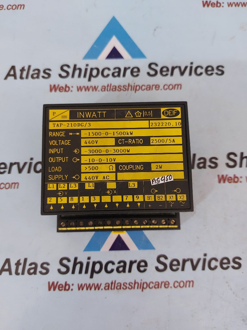Deif TAP-2101DG/3 Inwatt Transducre 232220.10