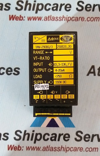 Deif TAV-210DG/3 Transducer 218131.20