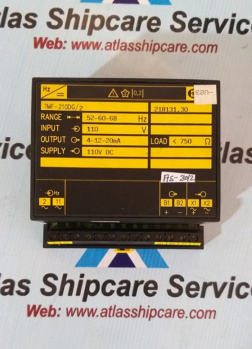 Deif TMF-210DG/2 Frequency Transducer&nbsp;52-60-68 Hz