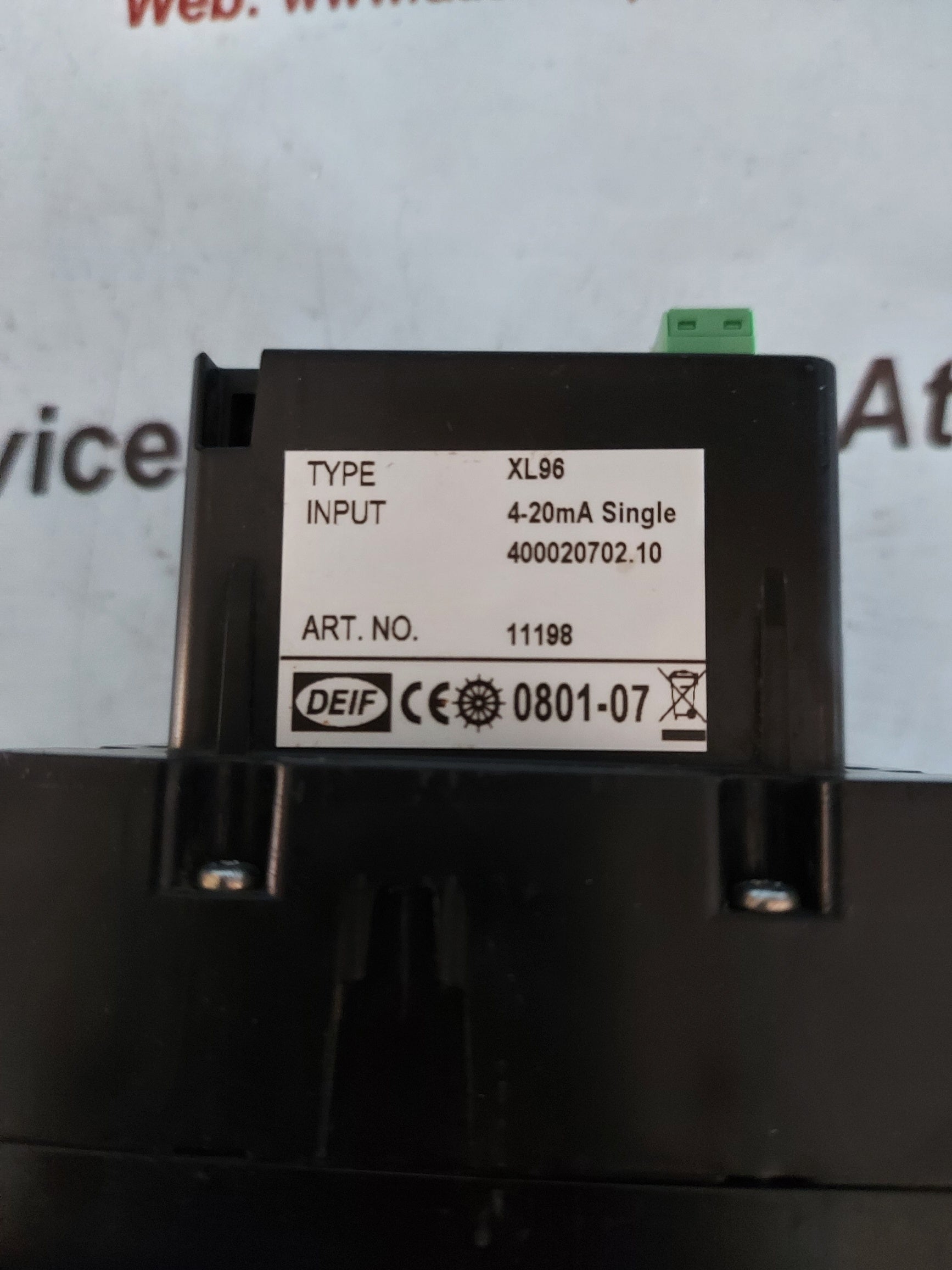 Deif XL96 400020702.10 Pitch Indicator 0 To 100