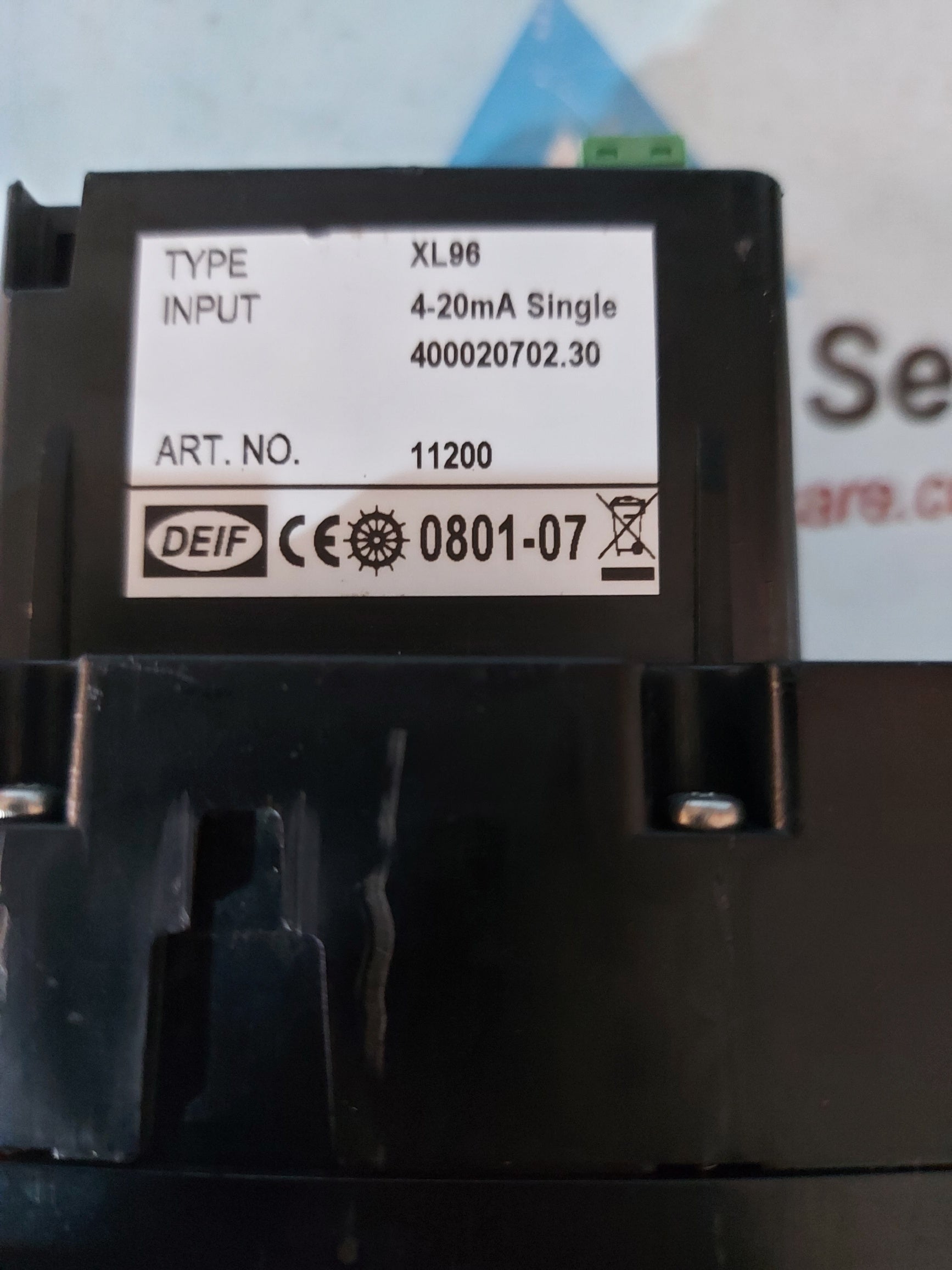 Deif XL96 400020702.30 Rpm Meter 0 To 250 Rpm