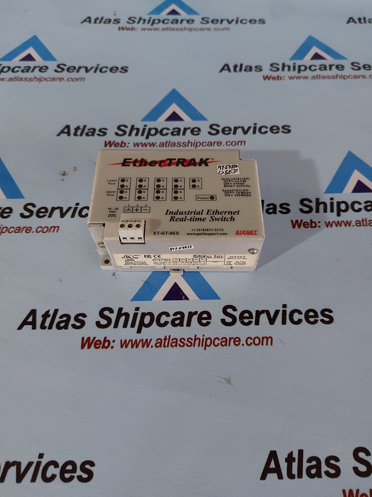 ETHERTRAK ET-GT-9ES INDUSTRIAL ETHERNET REAL-TIME SWITCH