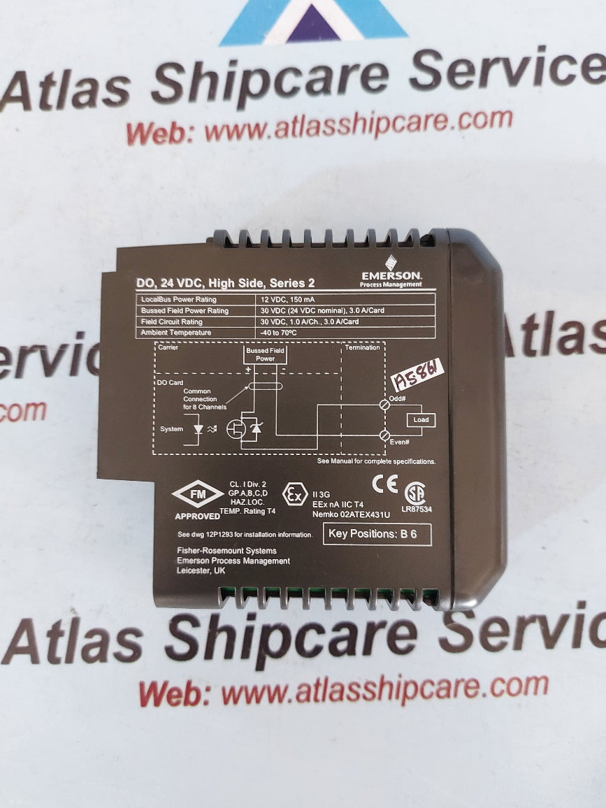 Emerson KJ3202X1-BA1 High Side Output Module
