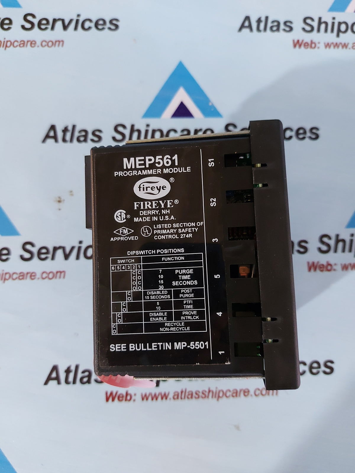 FIREYE MEC120 MICROM FLAME SAFEGAUARD CONTROL