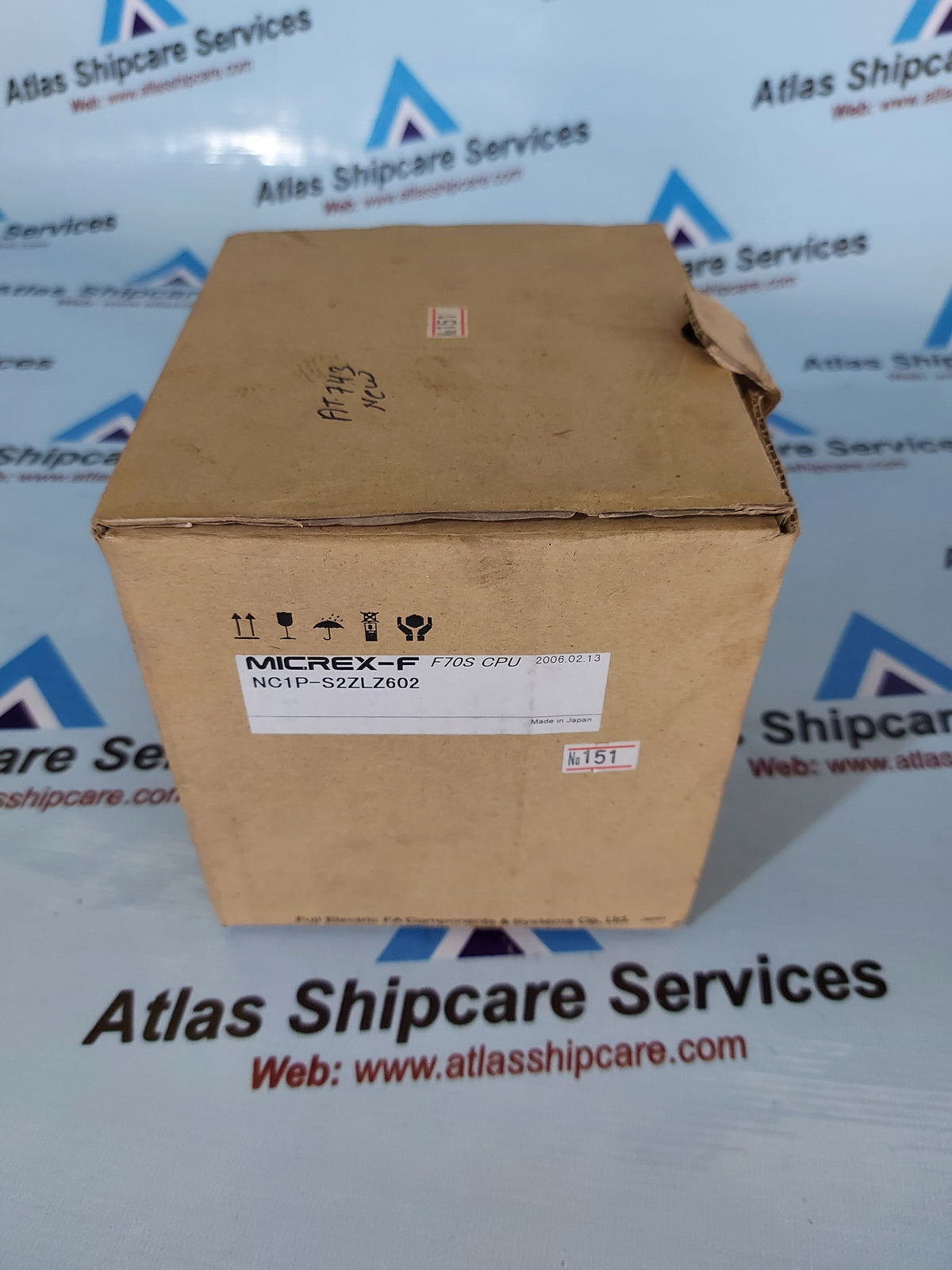 FUJI MICREX-F F70S CPU NC1P-S2ZLZ6O2 PROCESSOR MODULE