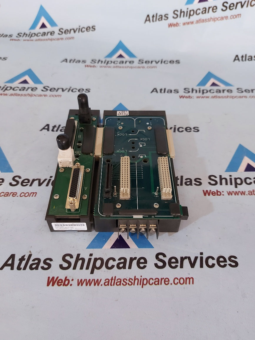 Fisher-Rosemount KJ4001X1-BA3 2 Wide Carrier W/Red