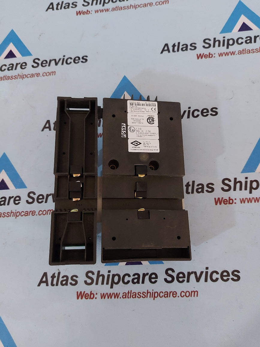 Fisher-Rosemount KJ4001X1-BA3 2 Wide Carrier W/Red