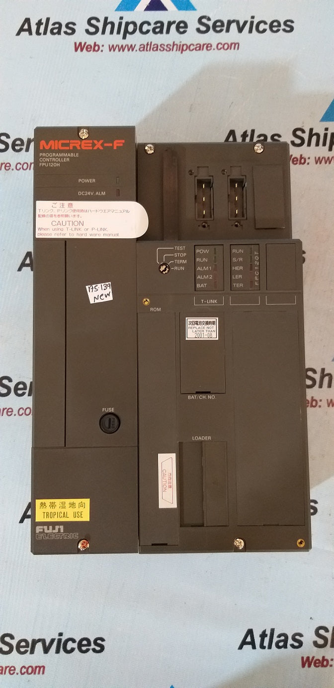 Fuji MICREX-F FPU 120H-G02-NK-Z004 Programmable Controller