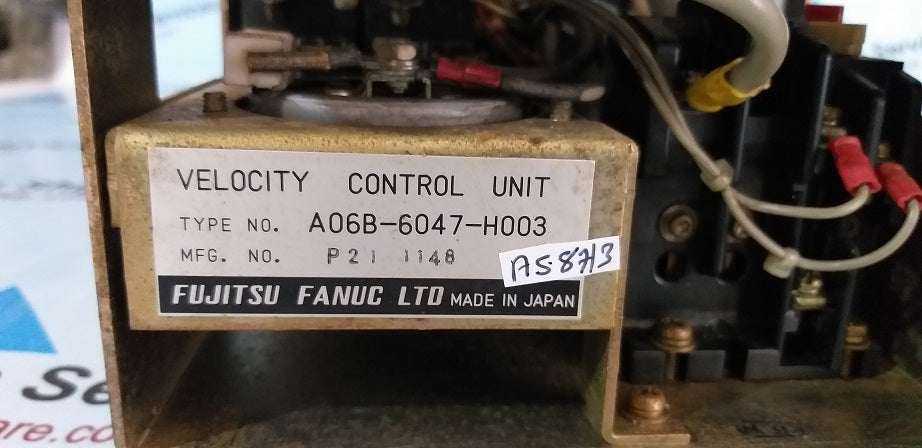 Fujitsu Fanuc A06B-6047-H003 Velocity Control Unit
