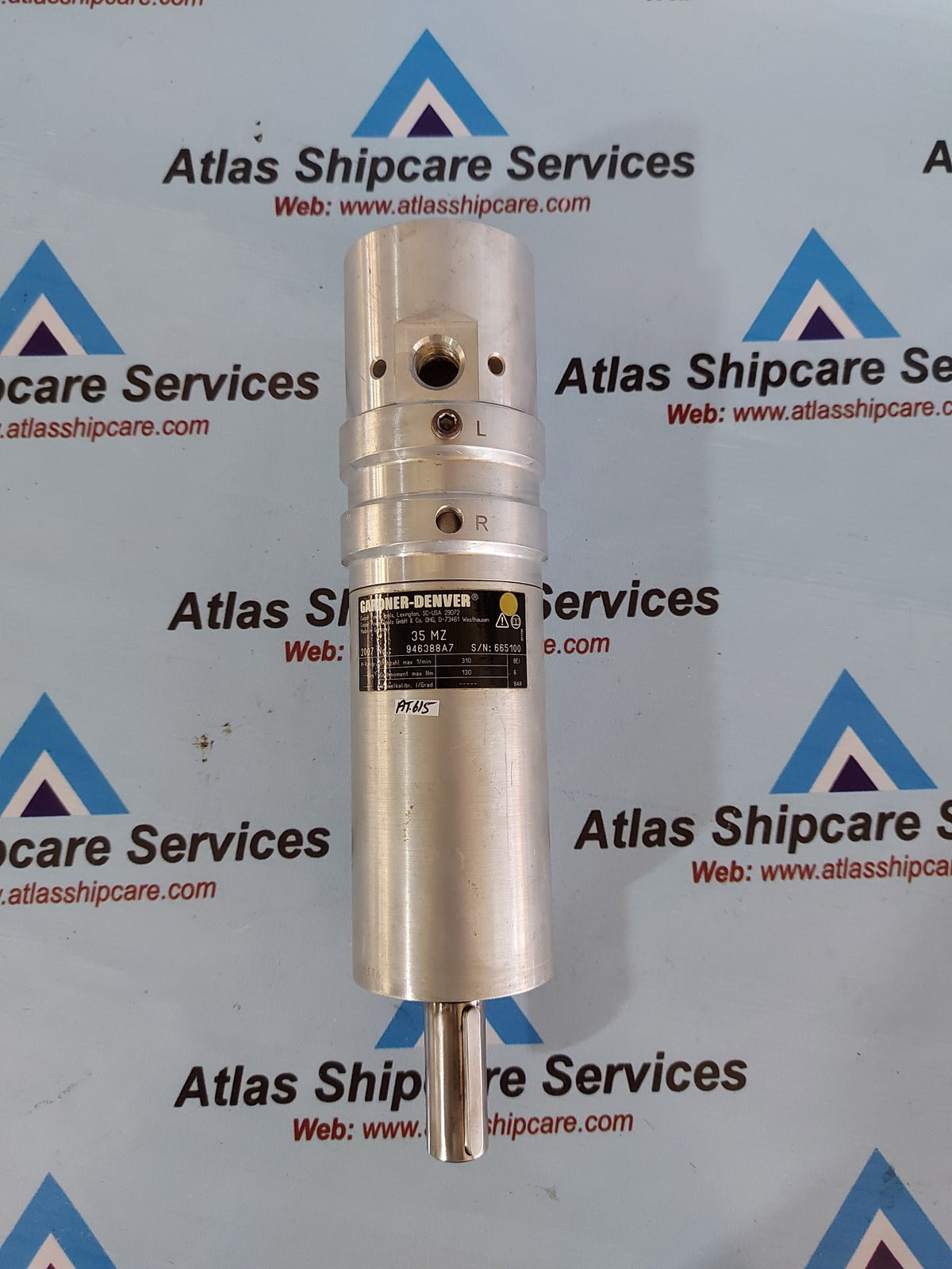 GARDNER-DENVER COOPER AIR MOTOR VANE MOTOR 35MZ 946388A7