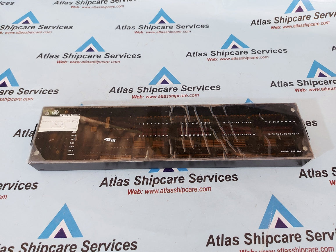 Ge Energy Services WESDAC D20 SHV2 Logic Panel