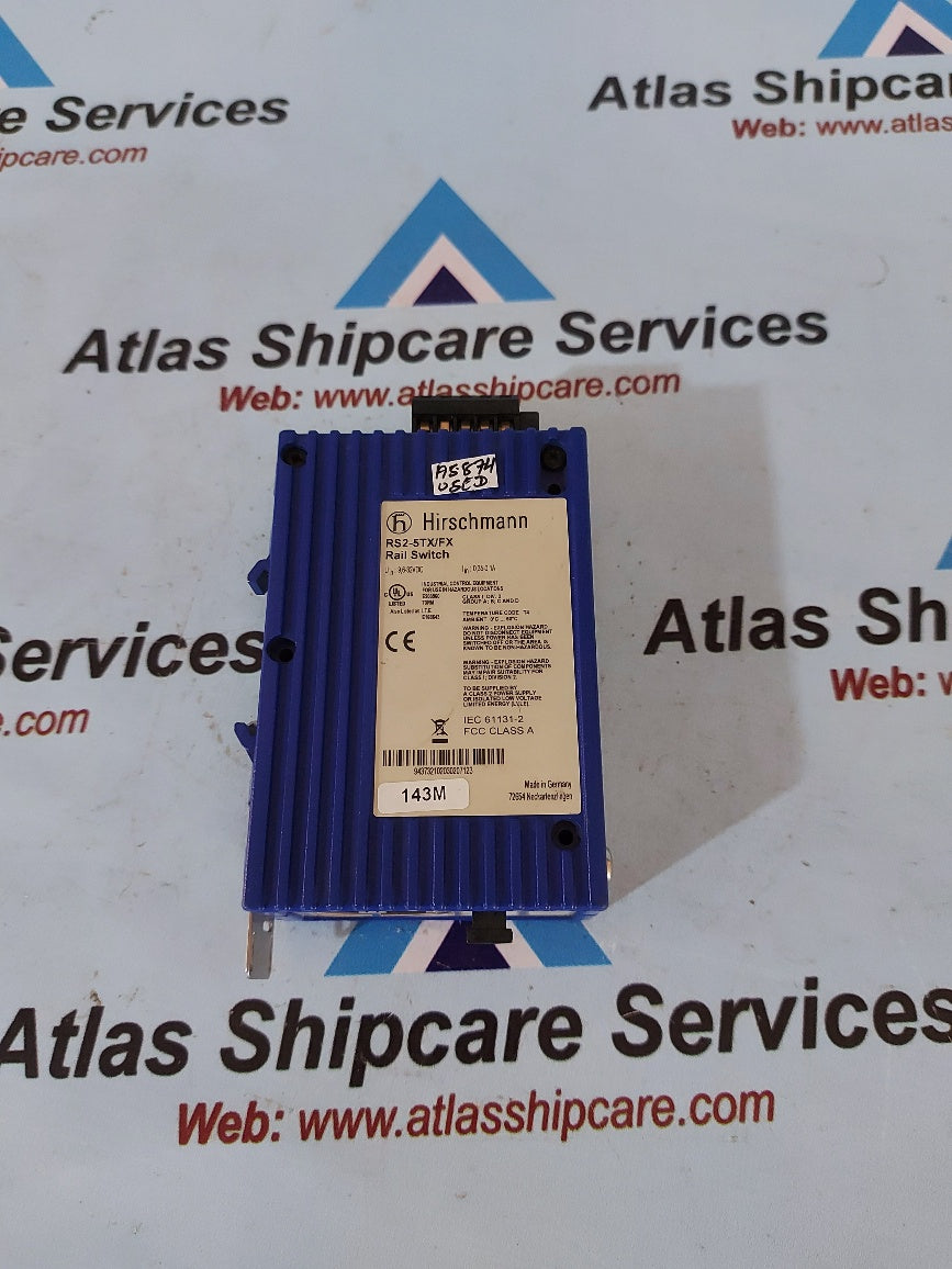 Hirschmann RS2-5TX/FX Industrial Ethernet Rail Switch