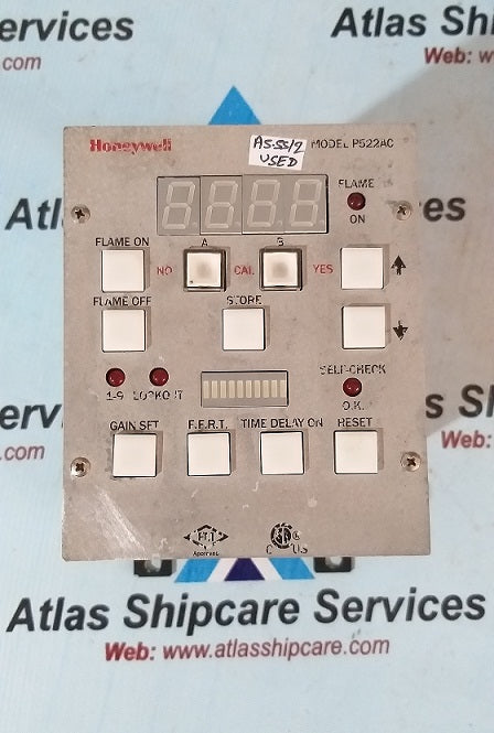 Honeywell P522AC Signal Processor 85-264Vac 47-440Hz 50108318-001