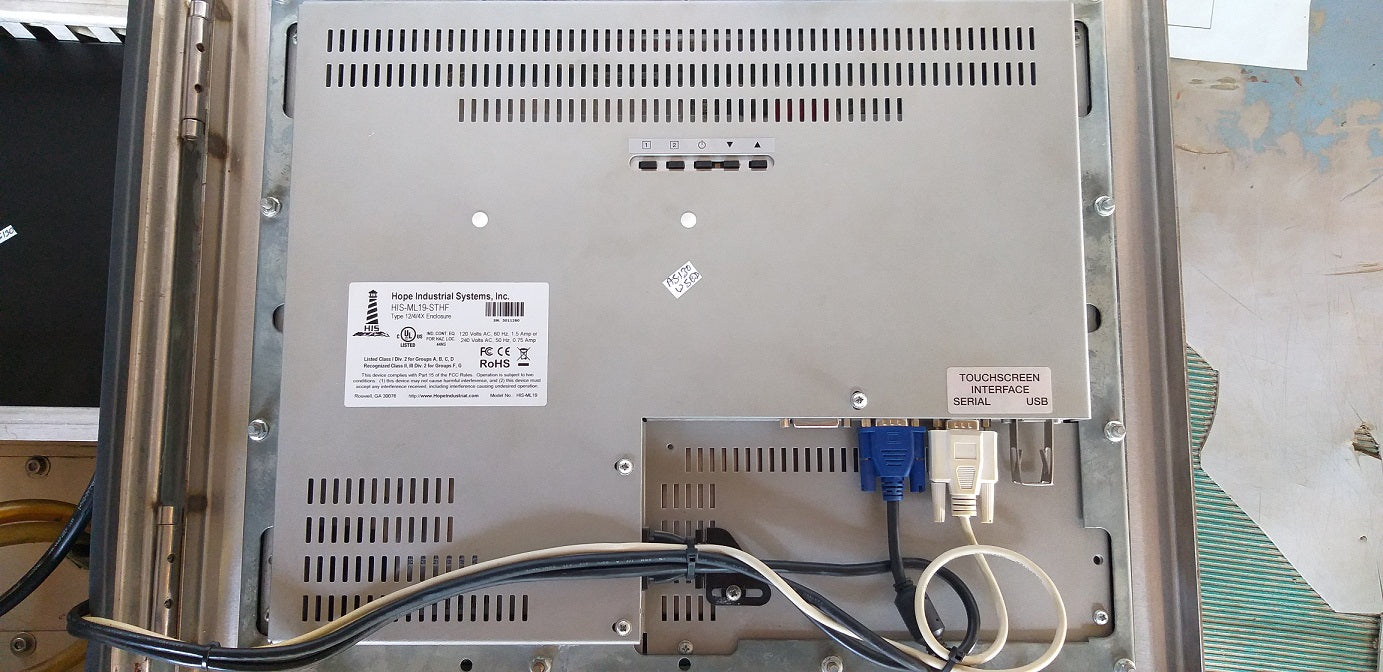 Hope HIS-ML19-STHF Touch Screen Operator Interface Panel&nbsp;12/4/4X Enclosure