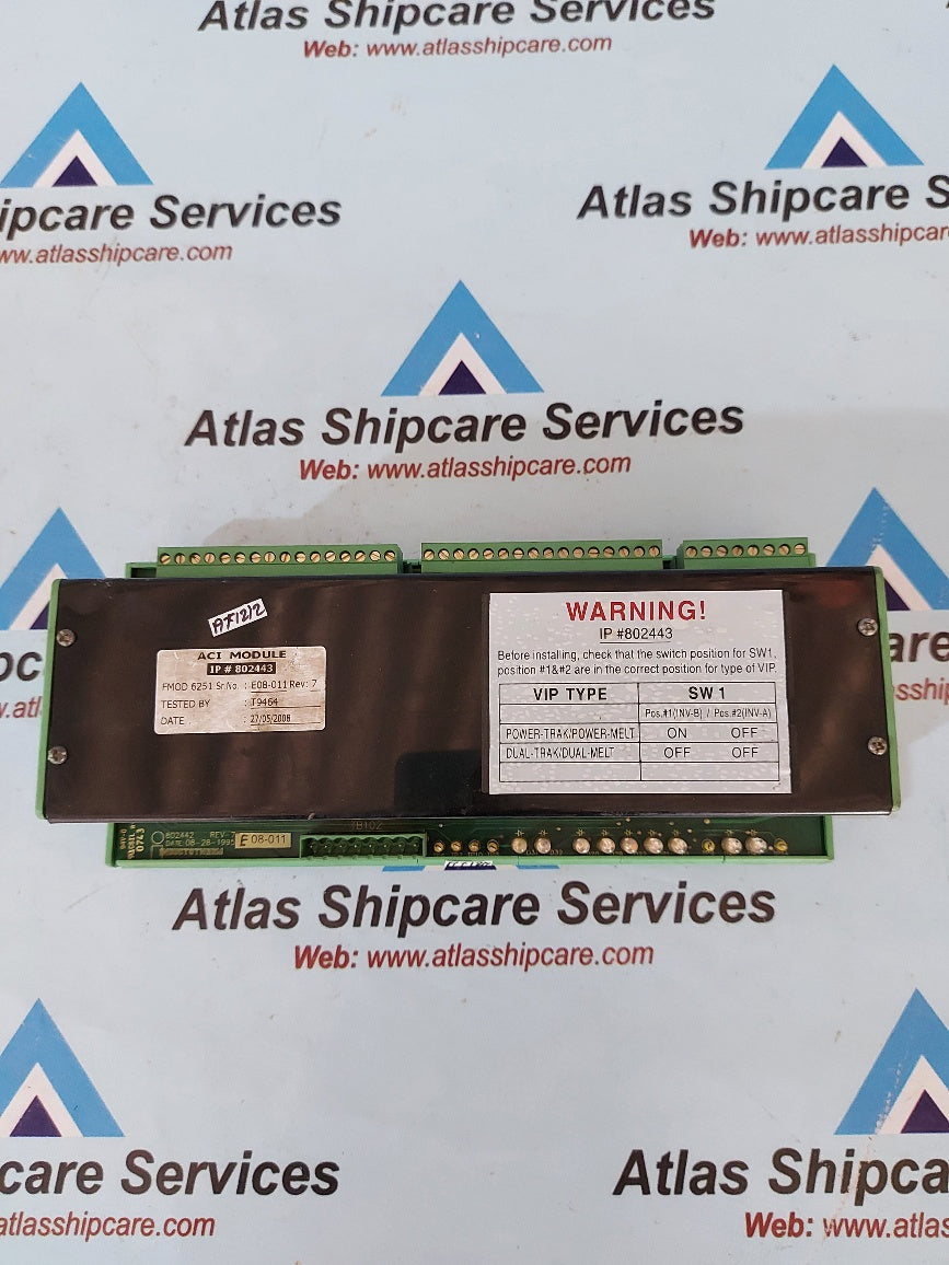 Inductotherm FMOD 6252 Aci Module – Atlas Shipcare Services