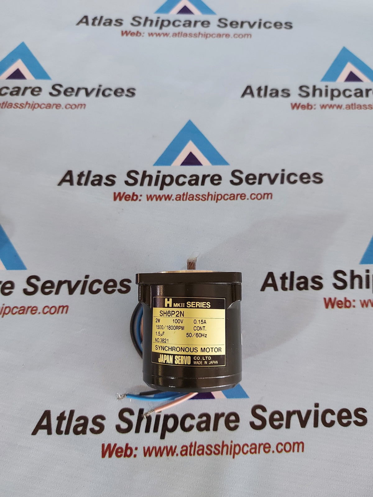 JAPAN SERVO H MKII SERIES SYNCHRONOUS MOTOR SH6O2N