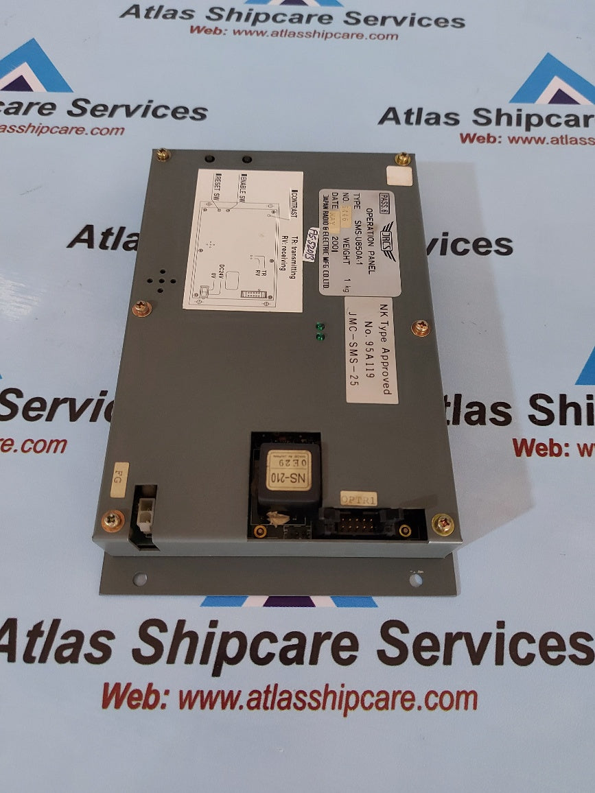 Jrcs SMS-U850A-1 Operation Panel