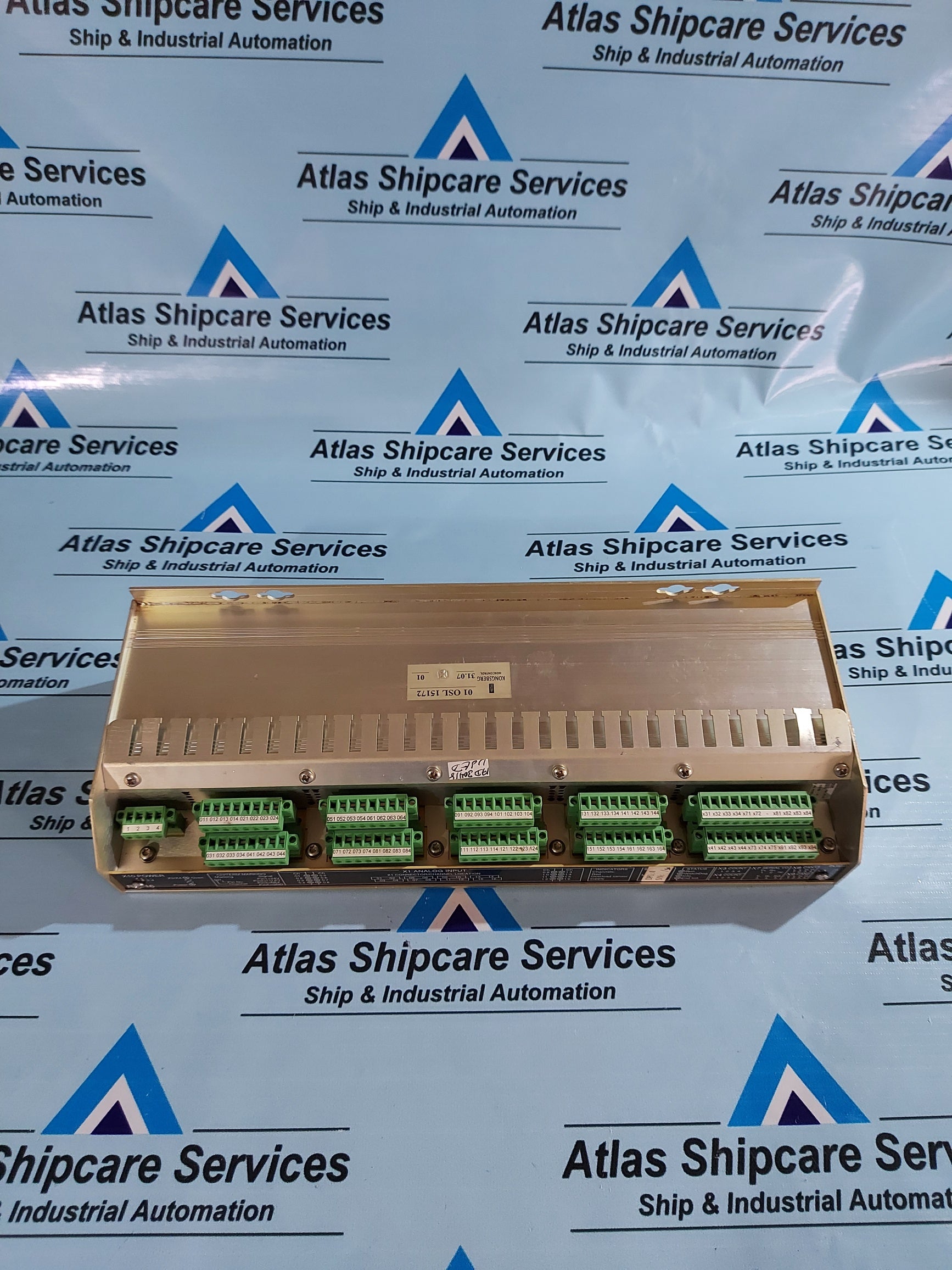 KONGSBERG RAi-16 8100148 REMOTE ANALOG INPUT MODULE REV.D7