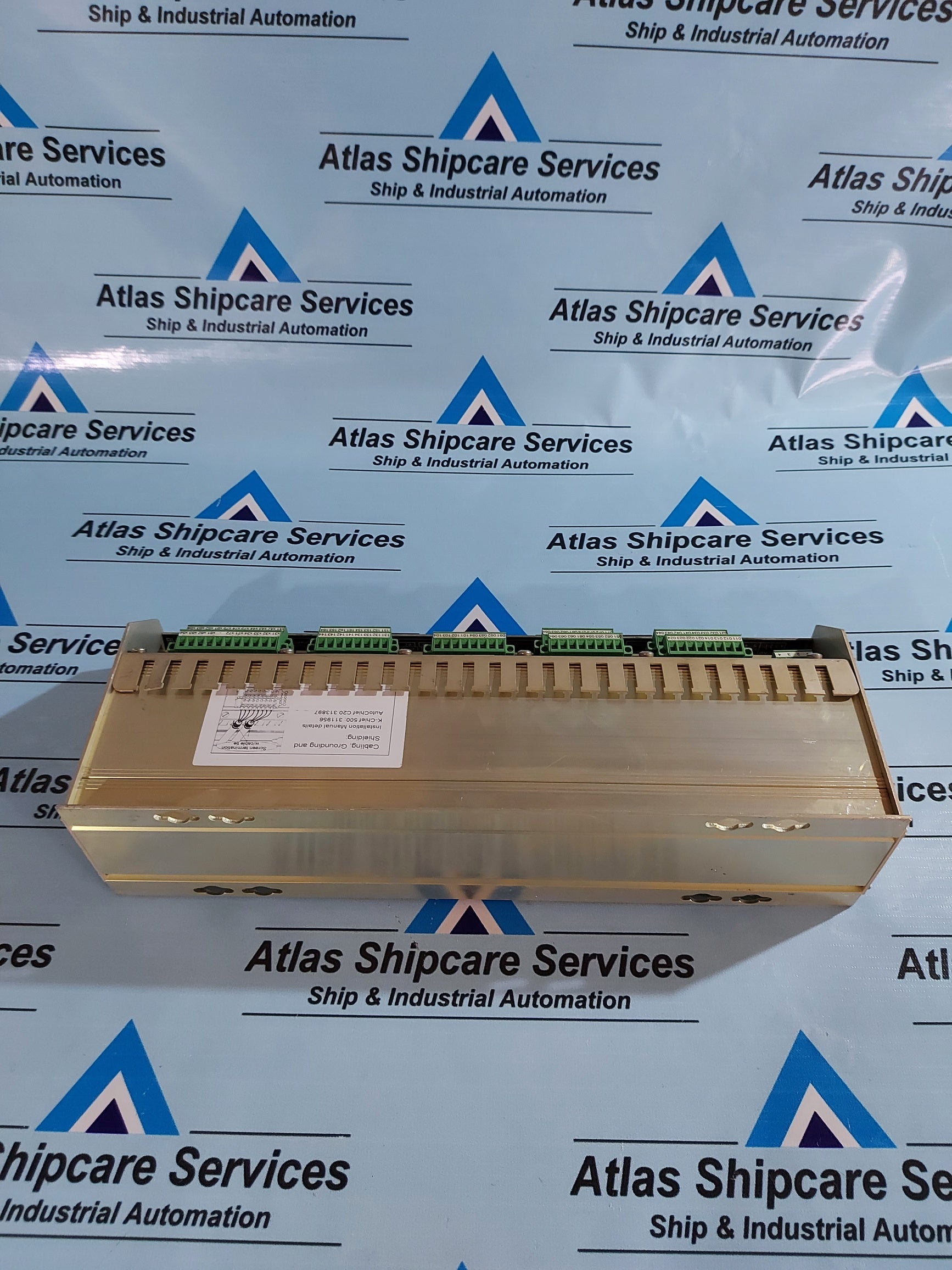 KONGSBERG RAi-16 8100148 REMOTE ANALOG INPUT MODULE REV.F1