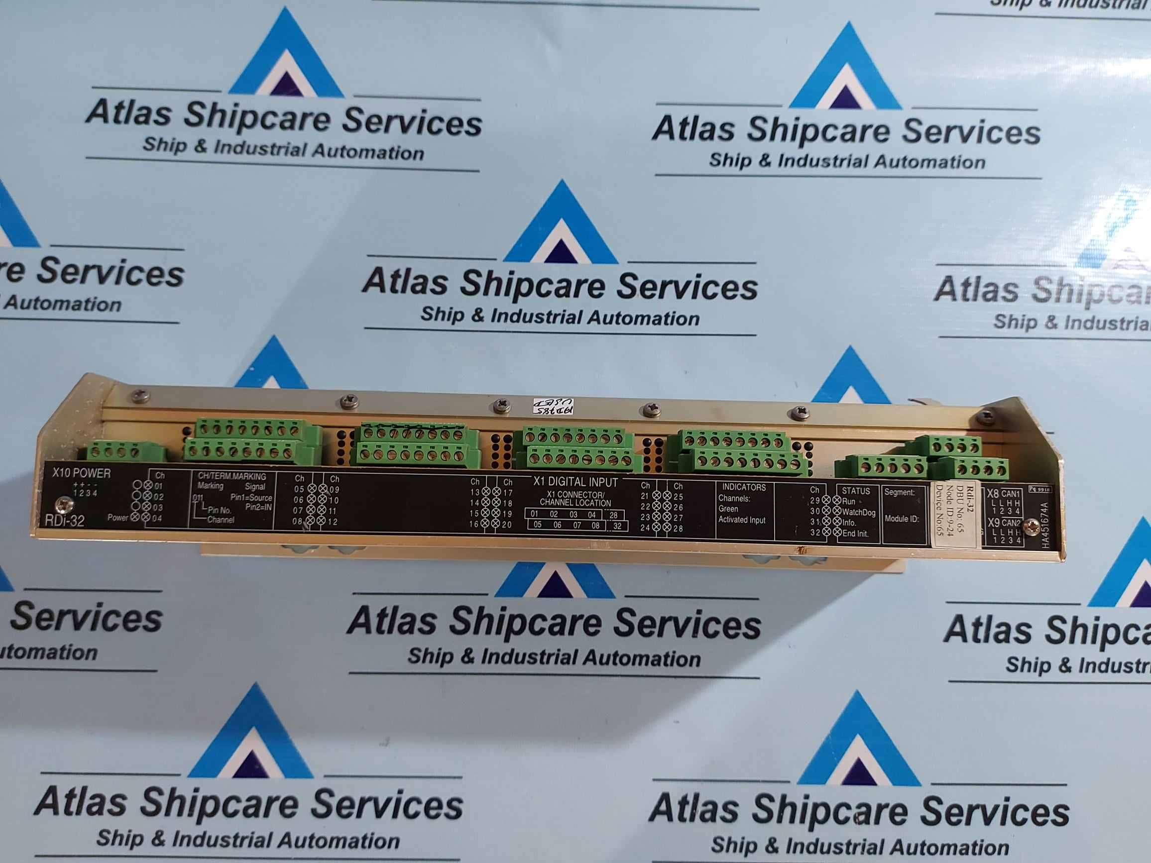KONGSBERG RDi-32 8100154 REMOTE DIGITAL INPUT MODULE REV.D – Atlas ...
