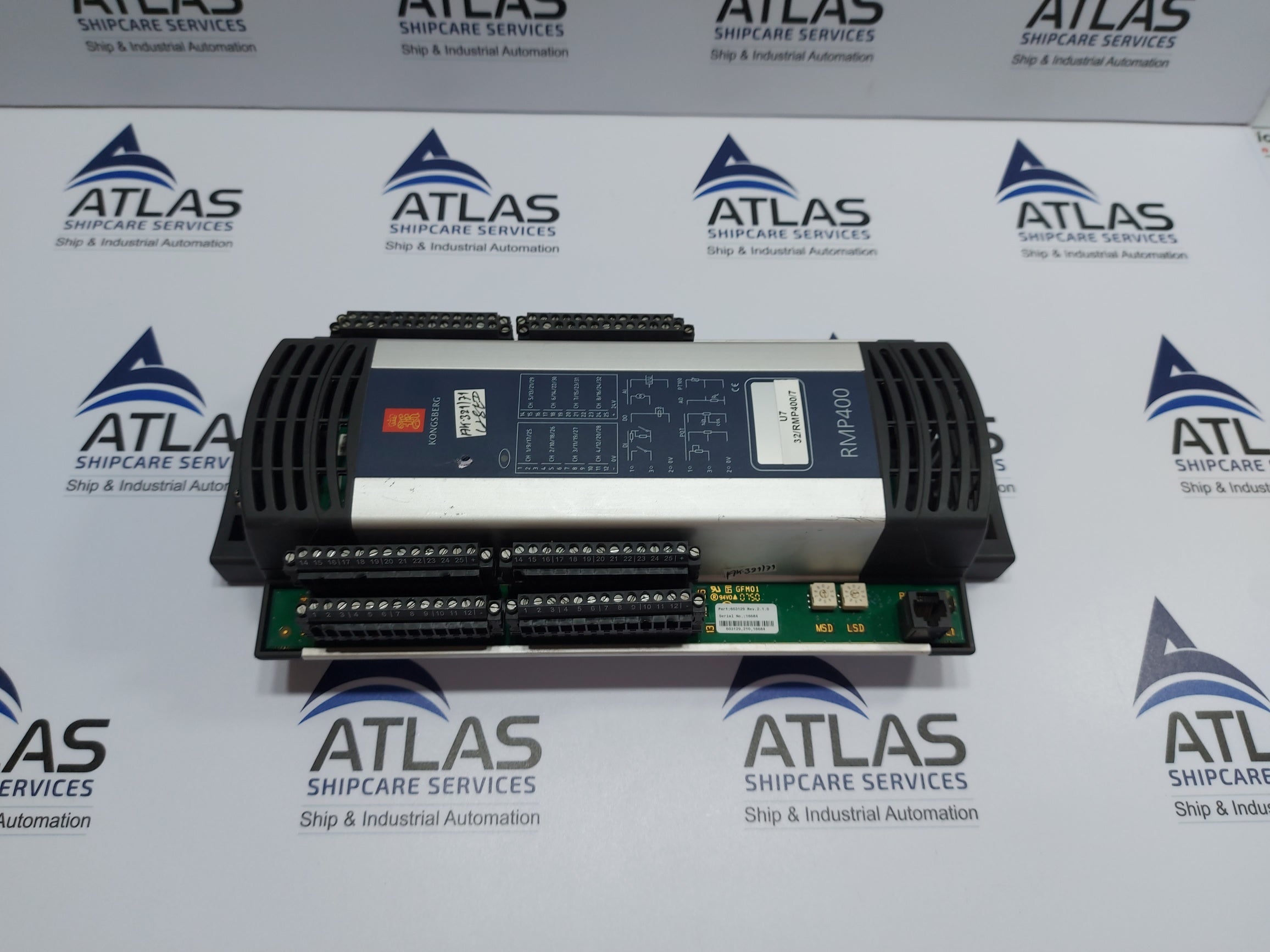 KONGSBERG RMP400 REMOTE CONTROL MULTI-PURPOSE I/O MODULE 603129 REV 2.1.0
