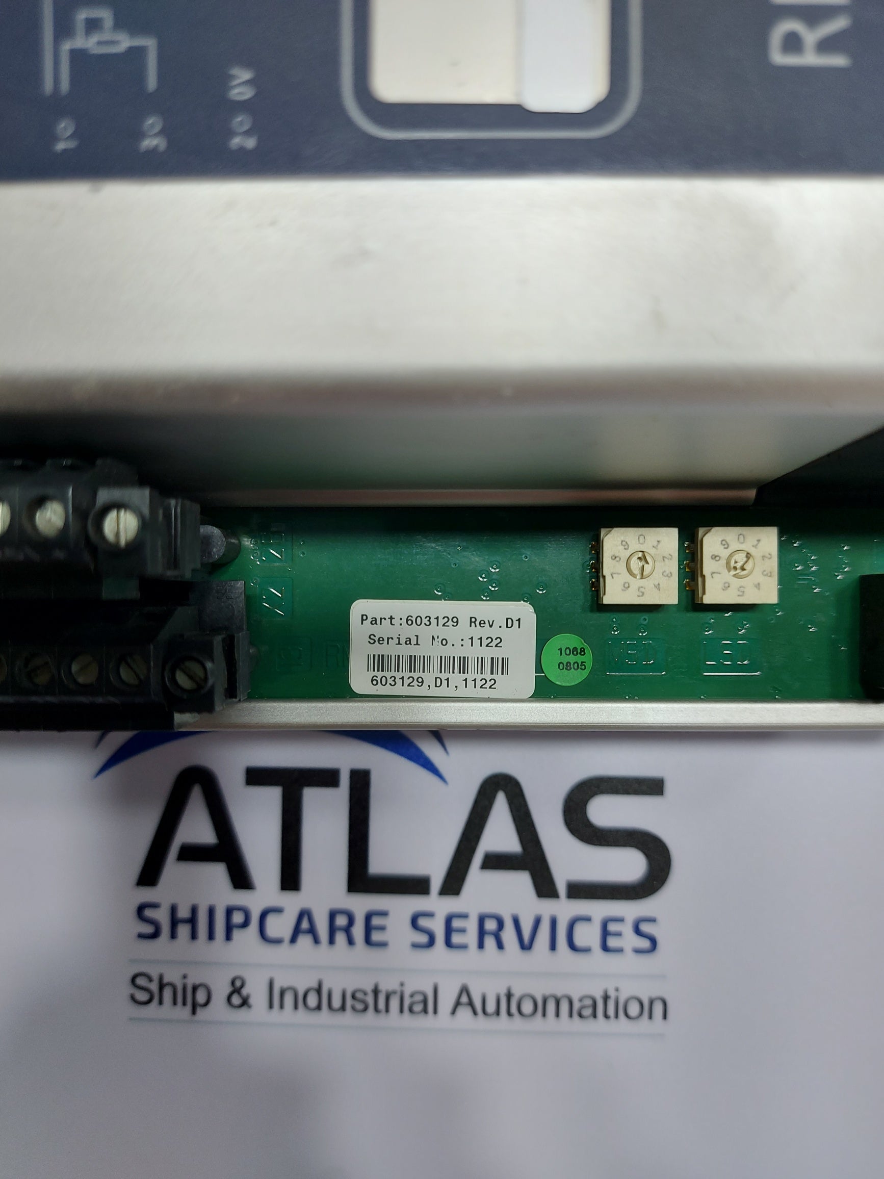 KONGSBERG RMP400 REMOTE CONTROL MULTI-PURPOSE I/O MODULE 603129 REV 2.3.0